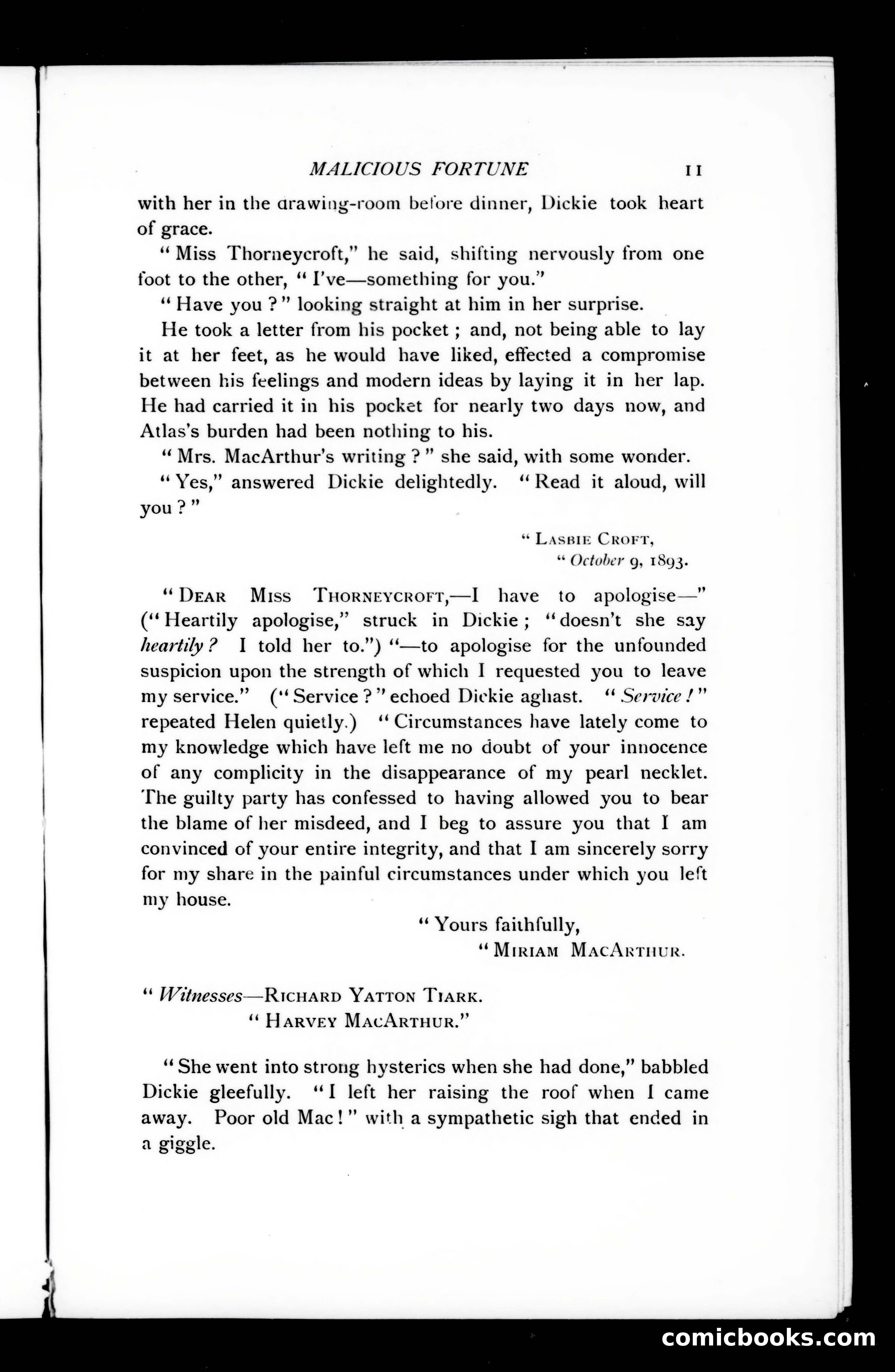 The Argosy, Vol. 75 — page 11 of 121