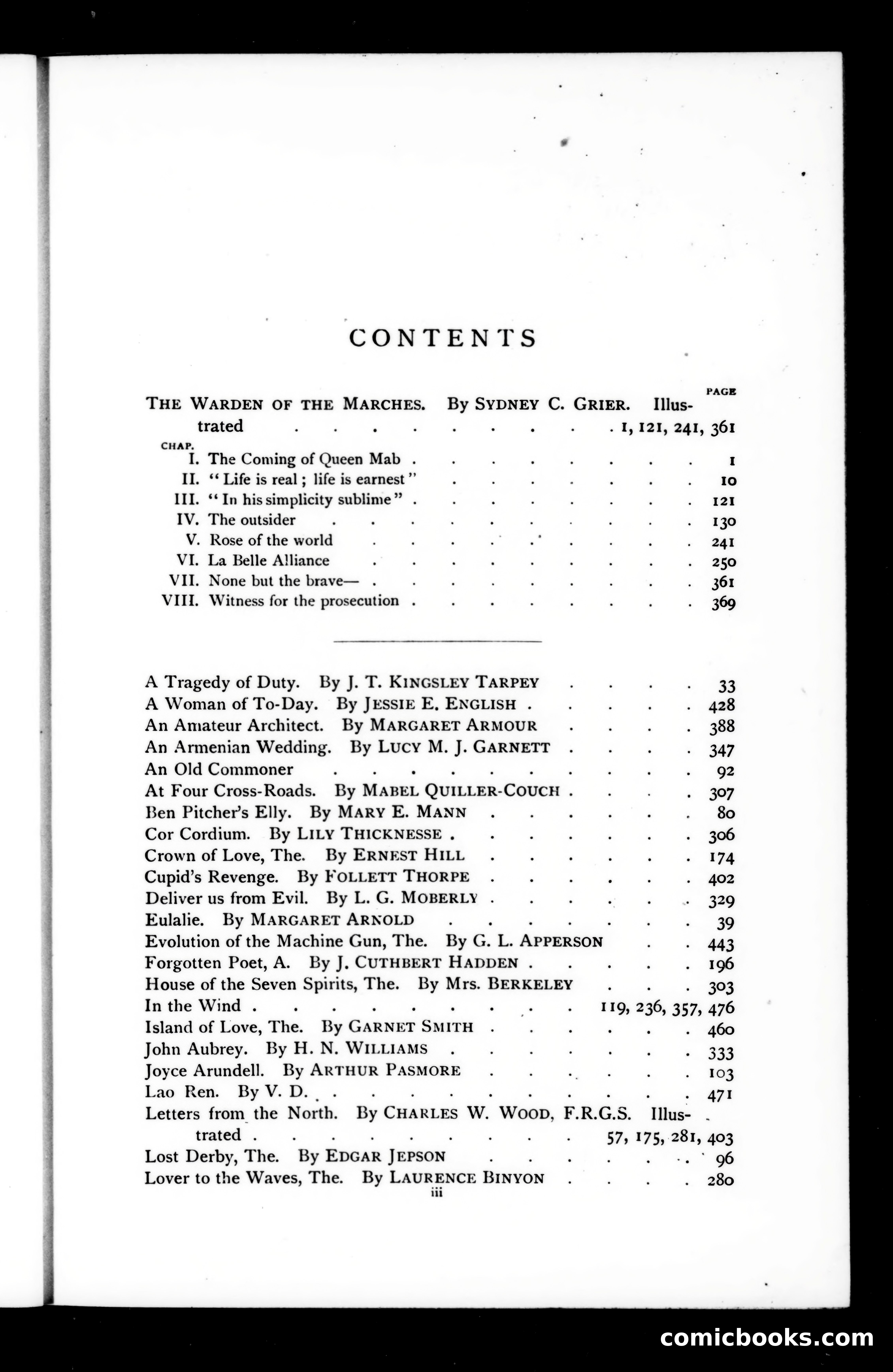 The Argosy, Volume LXX — page 3 of 4