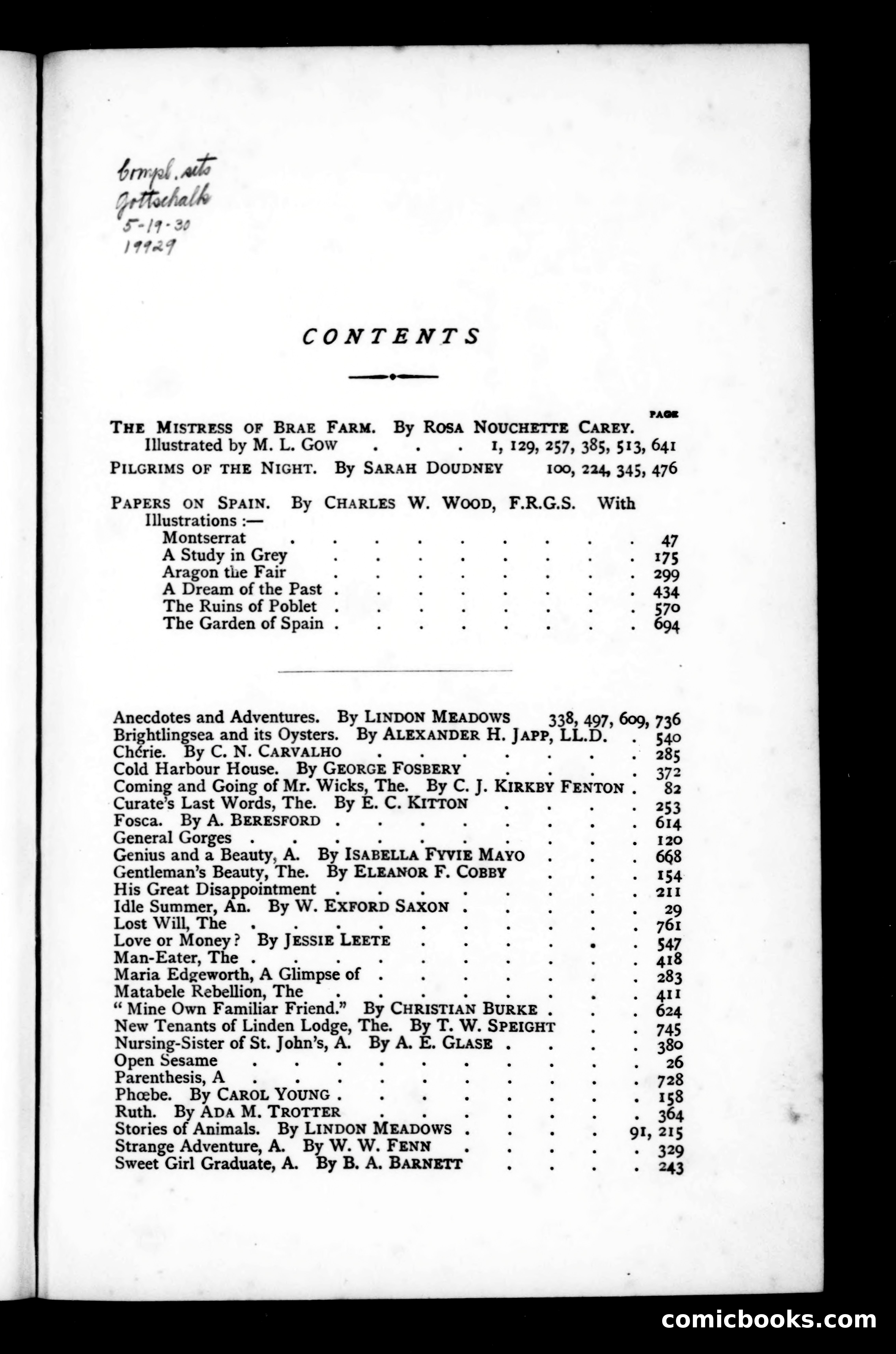 The Argosy, Volume LXII — page 3 of 4