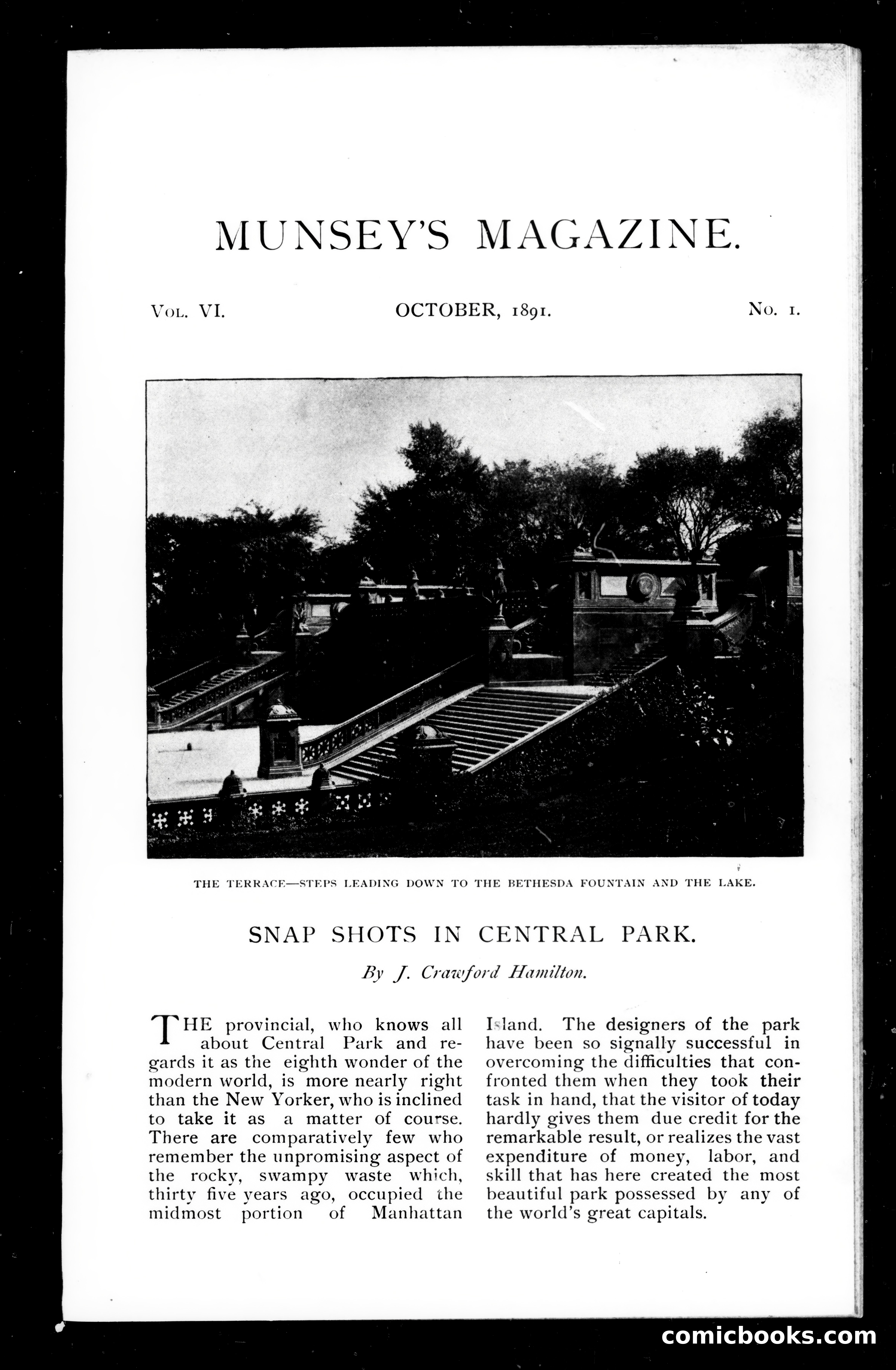 Munsey's Magazine, October 1891 — page 1 of 120