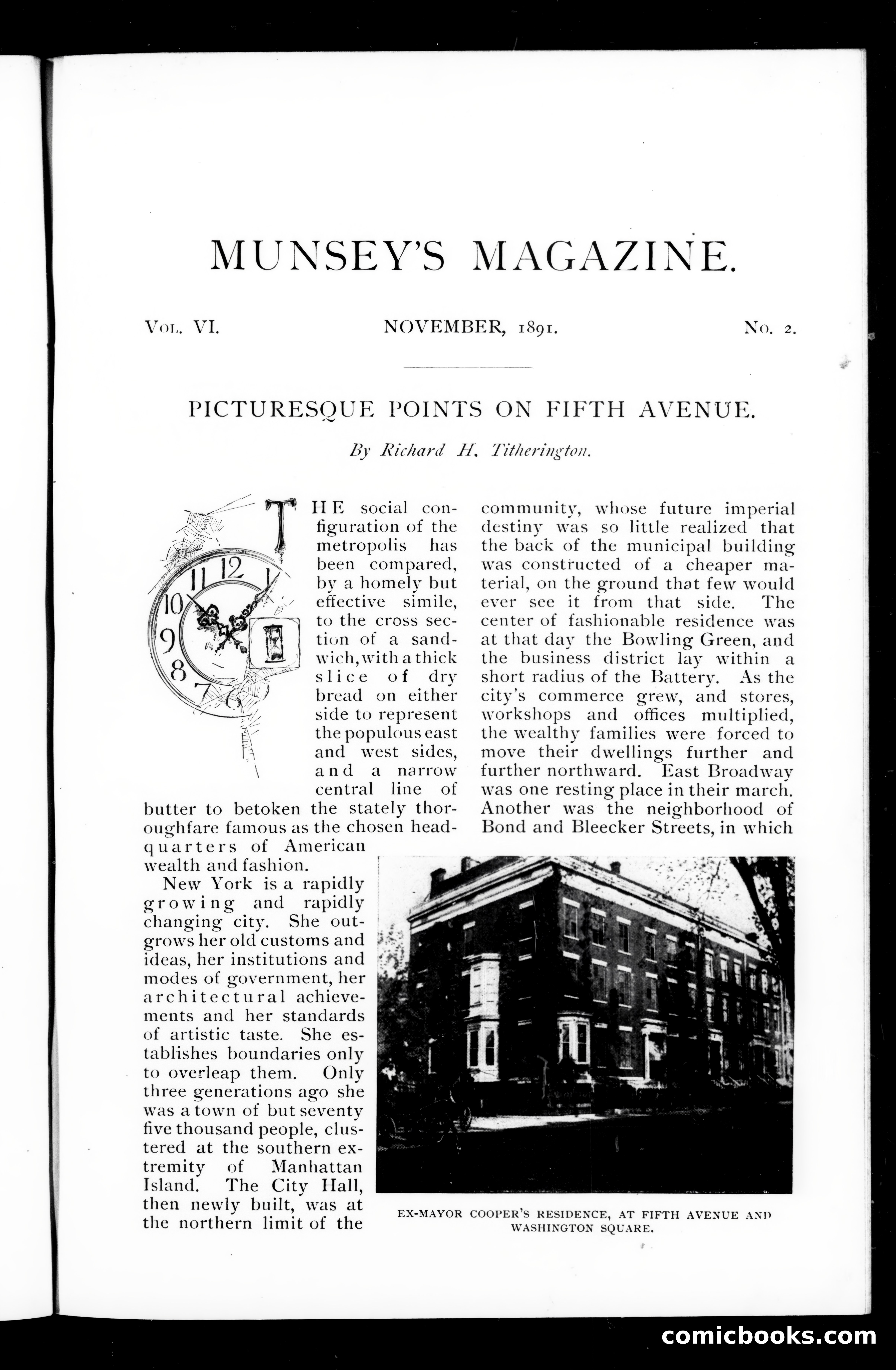 Munsey's Magazine, November 1891 — page 1 of 128