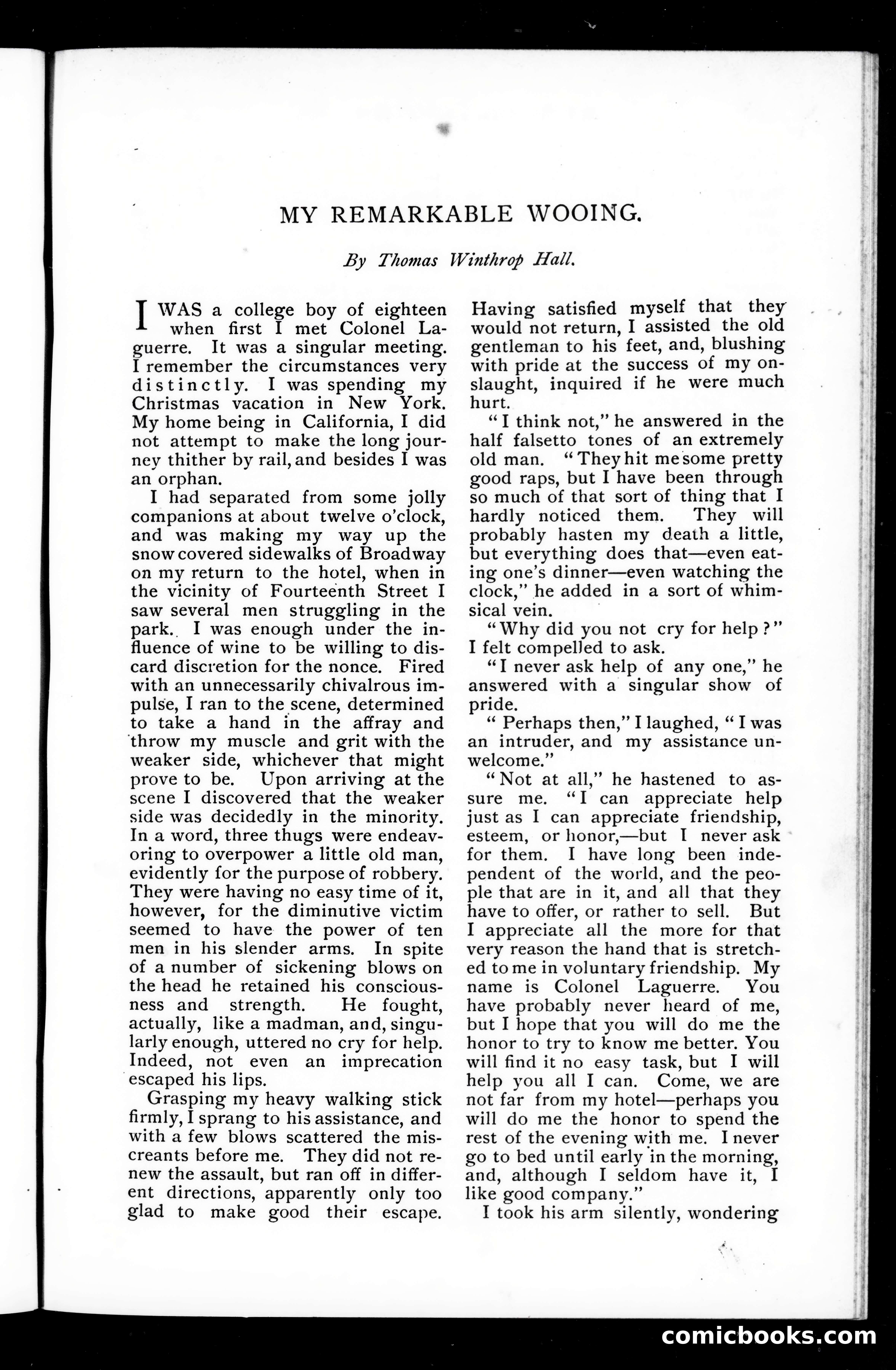 Munsey's Magazine, November 1891 — page 15 of 128