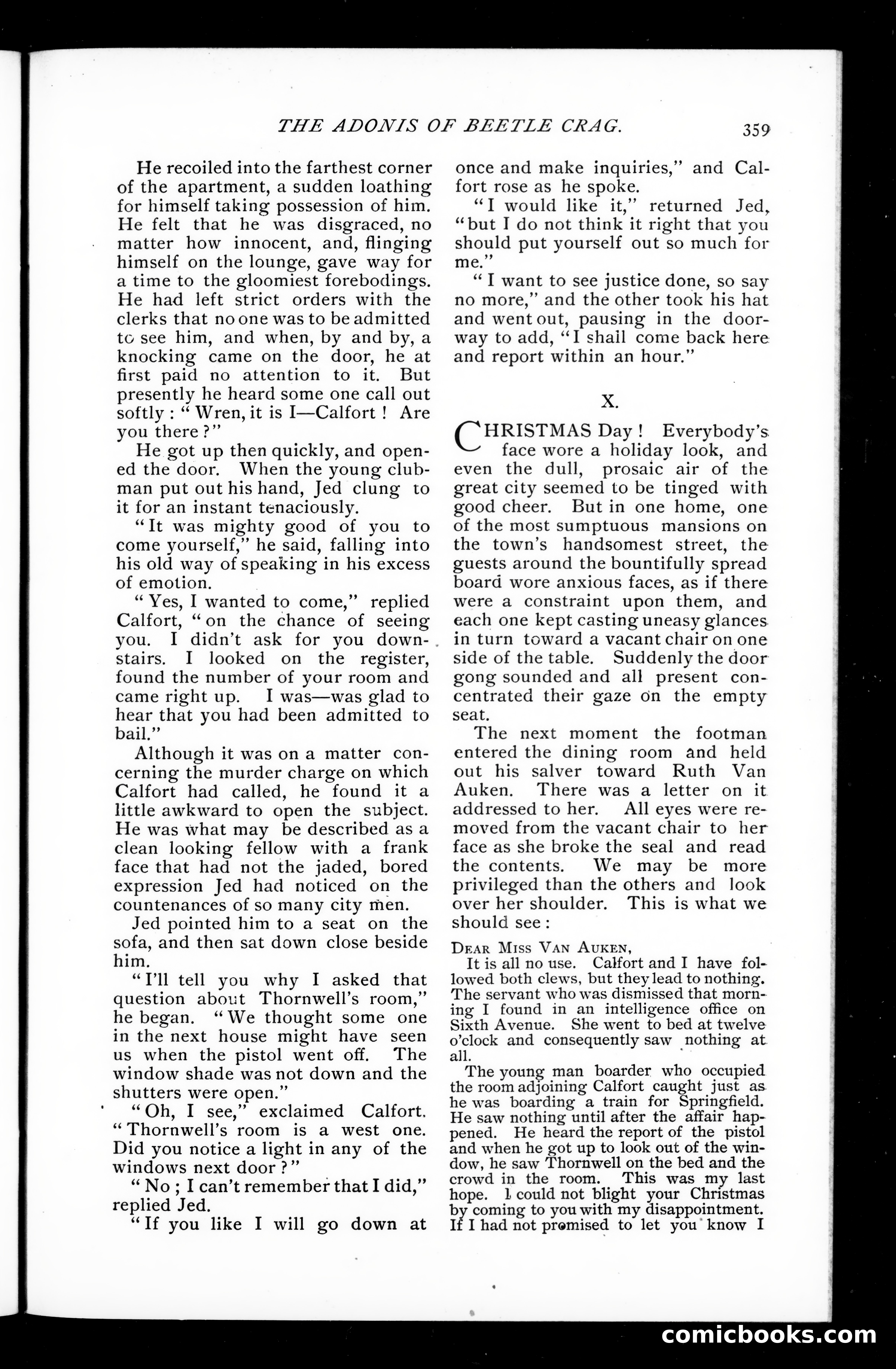 Munsey's Magazine, December 1891 — page 109 of 128