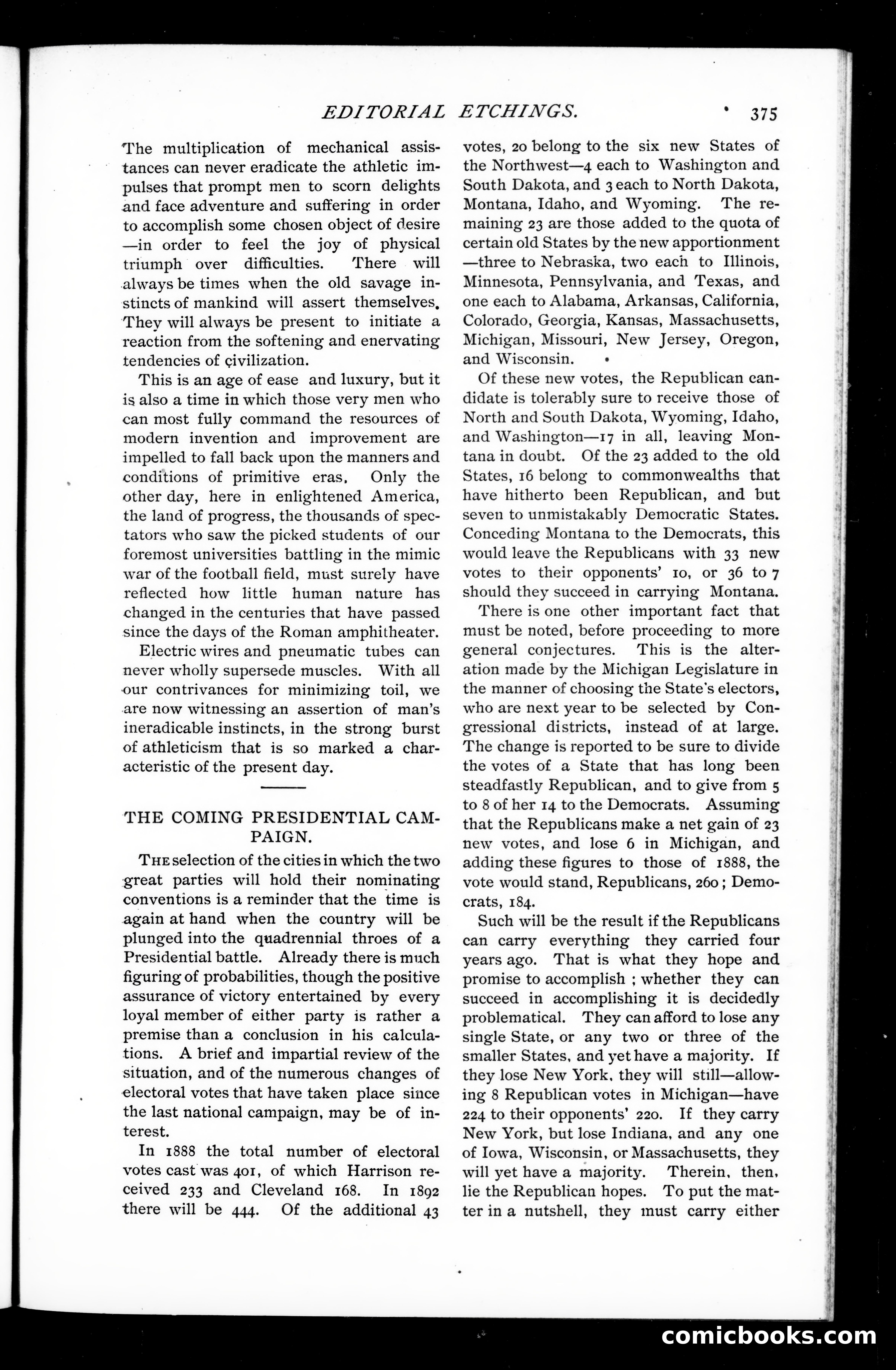 Munsey's Magazine, December 1891 — page 125 of 128