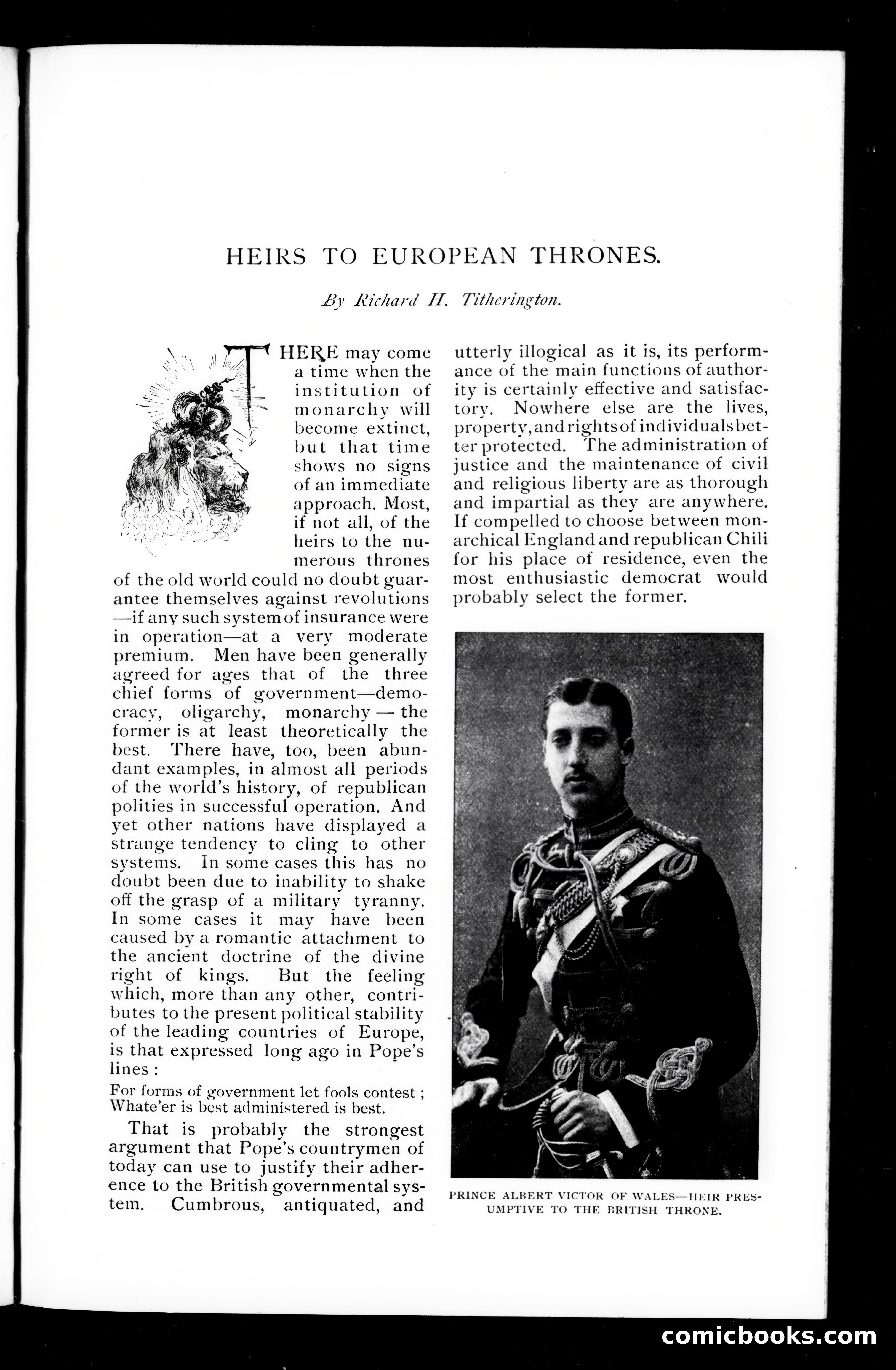 Munsey's Magazine, January 1892 — page 19 of 128