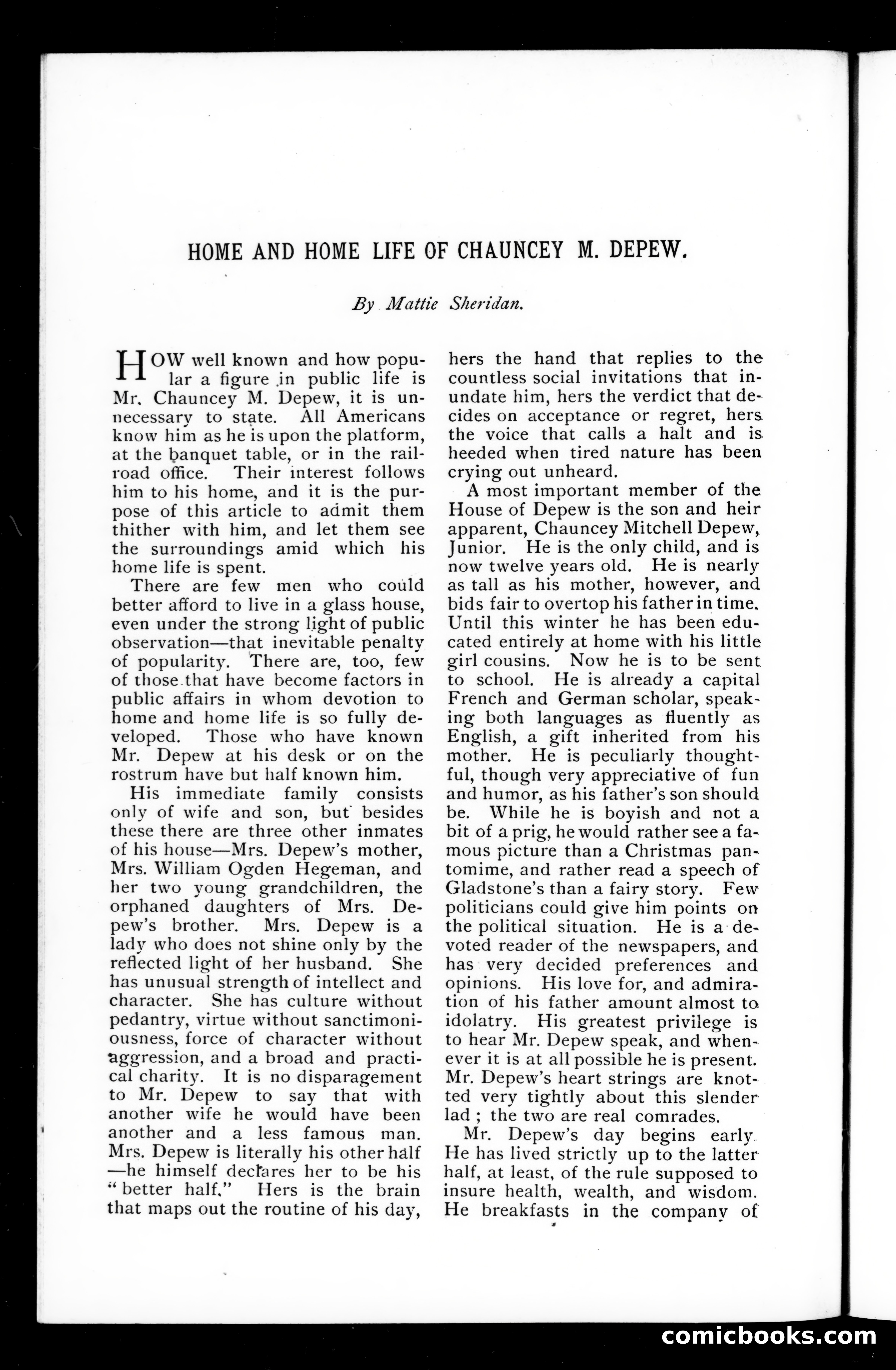 Munsey's Magazine, January 1892 — page 30 of 128