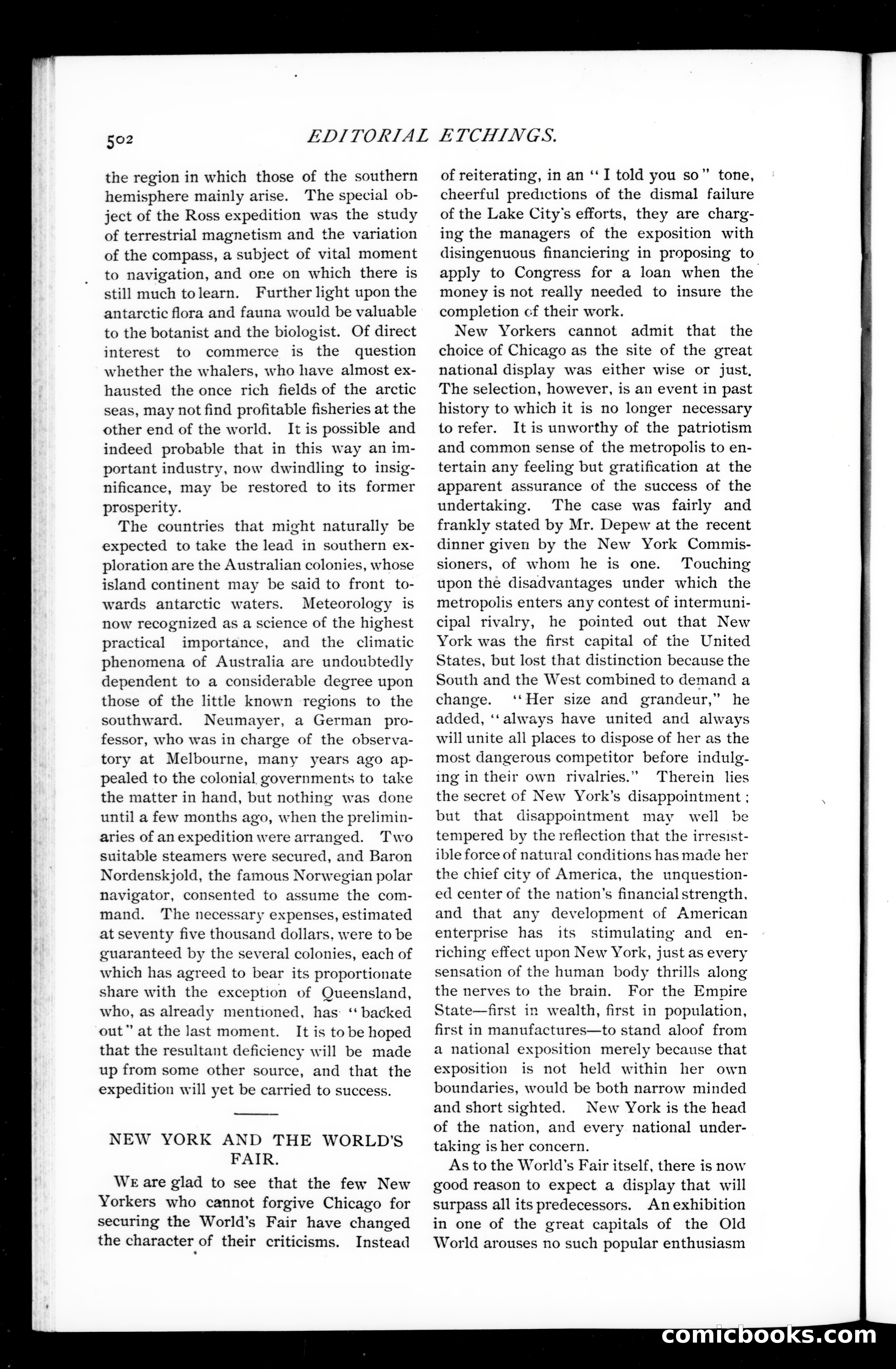 Munsey's Magazine, January 1892 — page 124 of 128