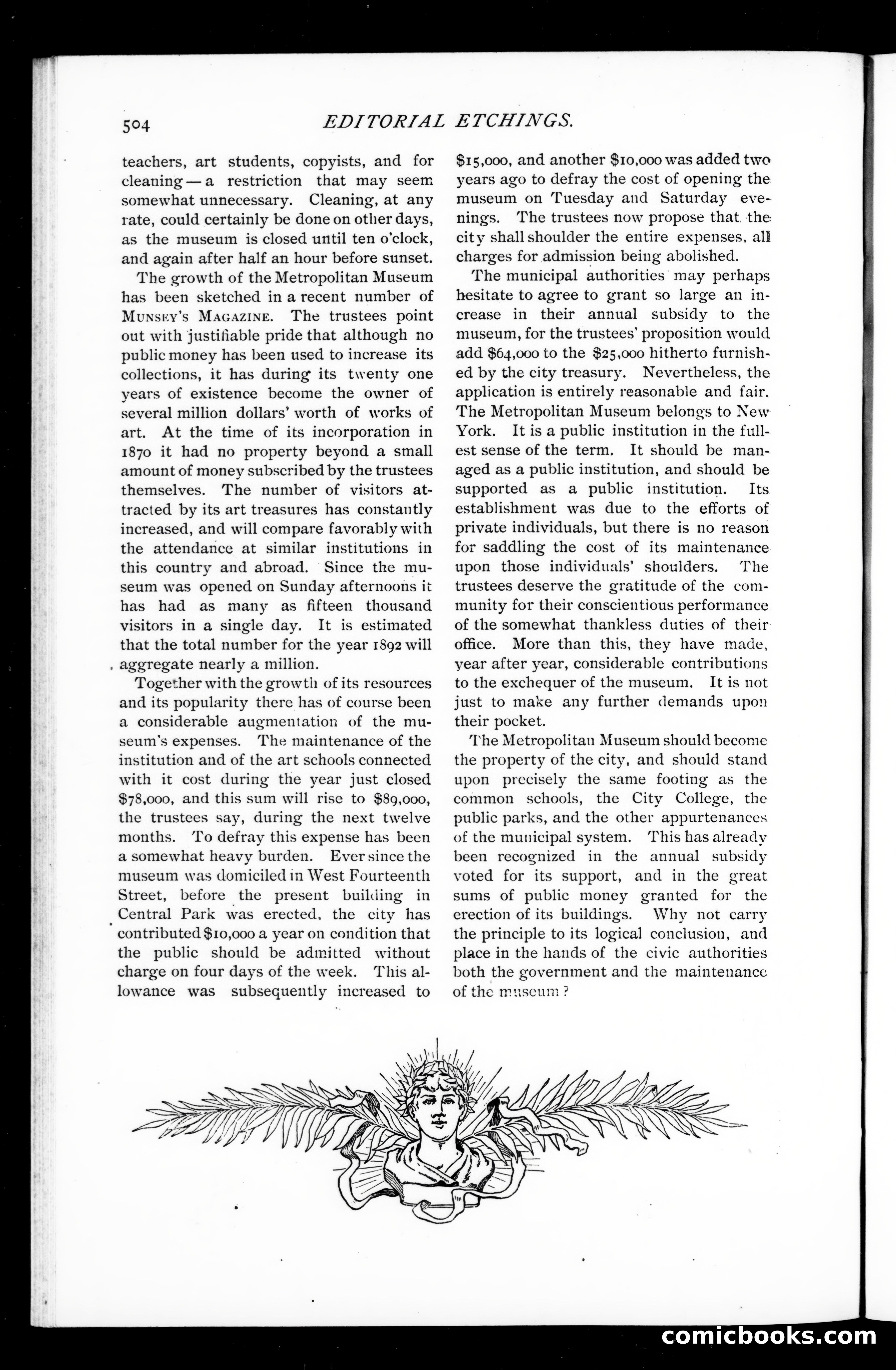 Munsey's Magazine, January 1892 — page 126 of 128