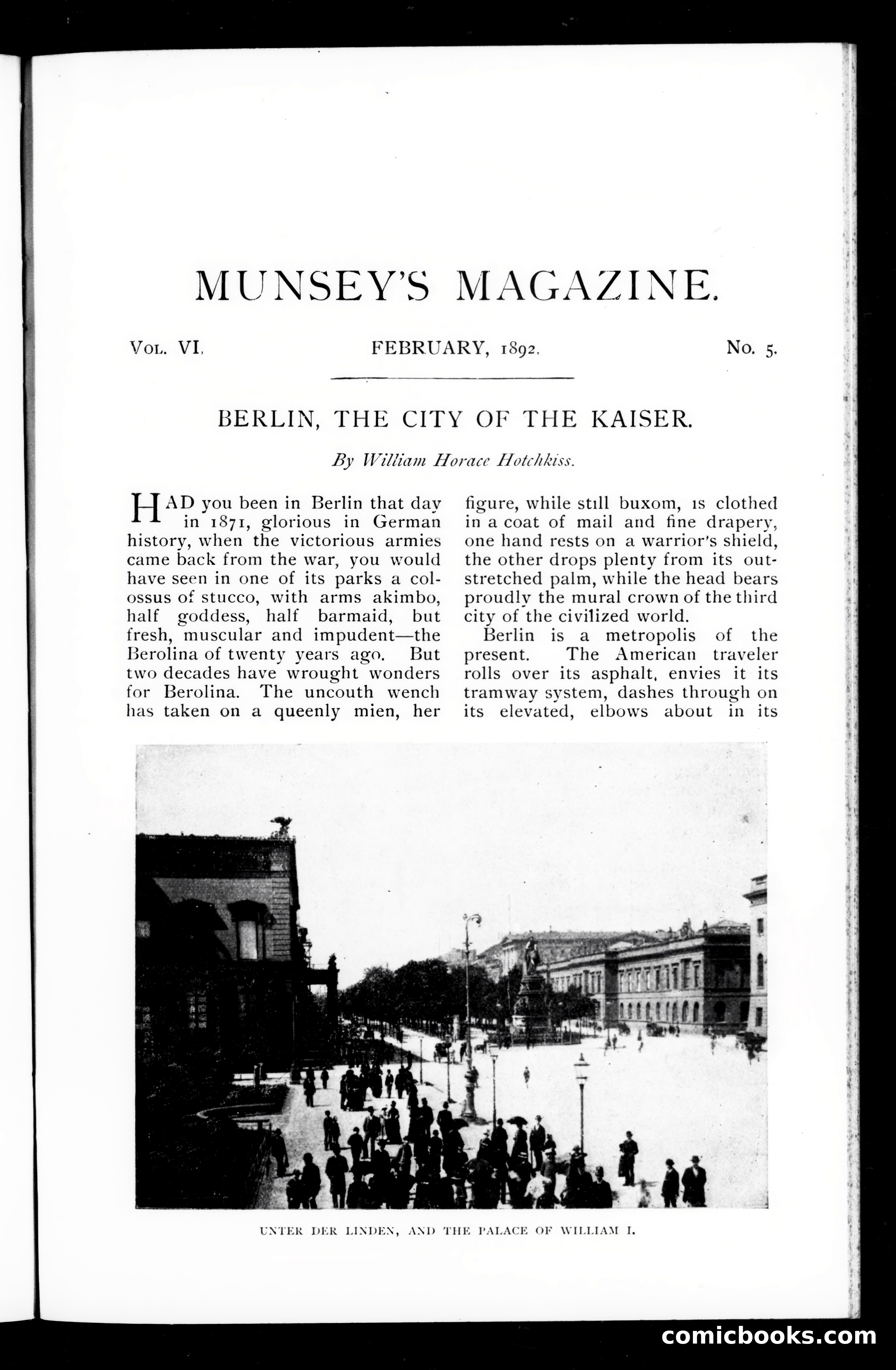 Munsey's Magazine, February 1892 — page 1 of 128