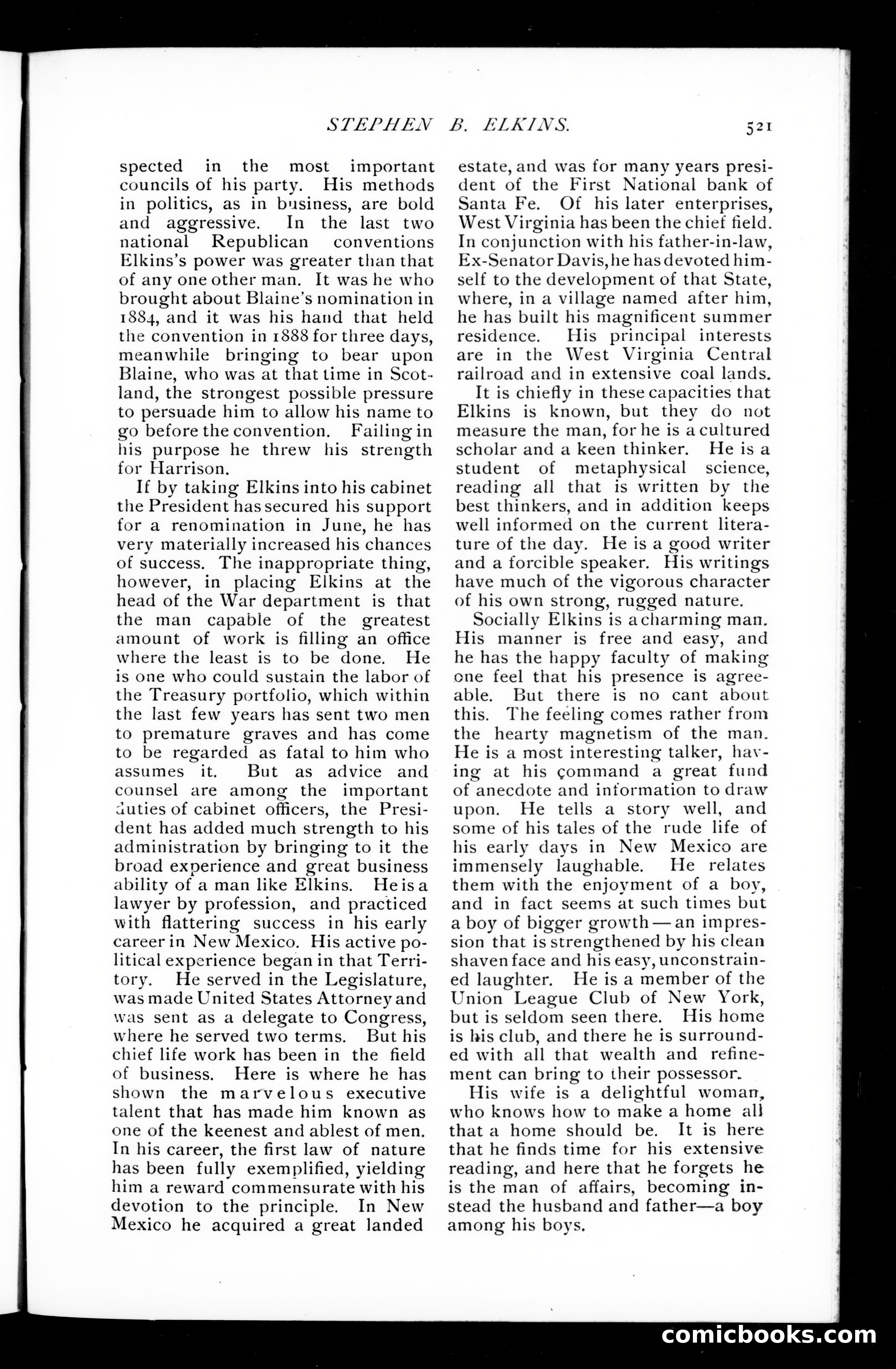 Munsey's Magazine, February 1892 — page 15 of 128