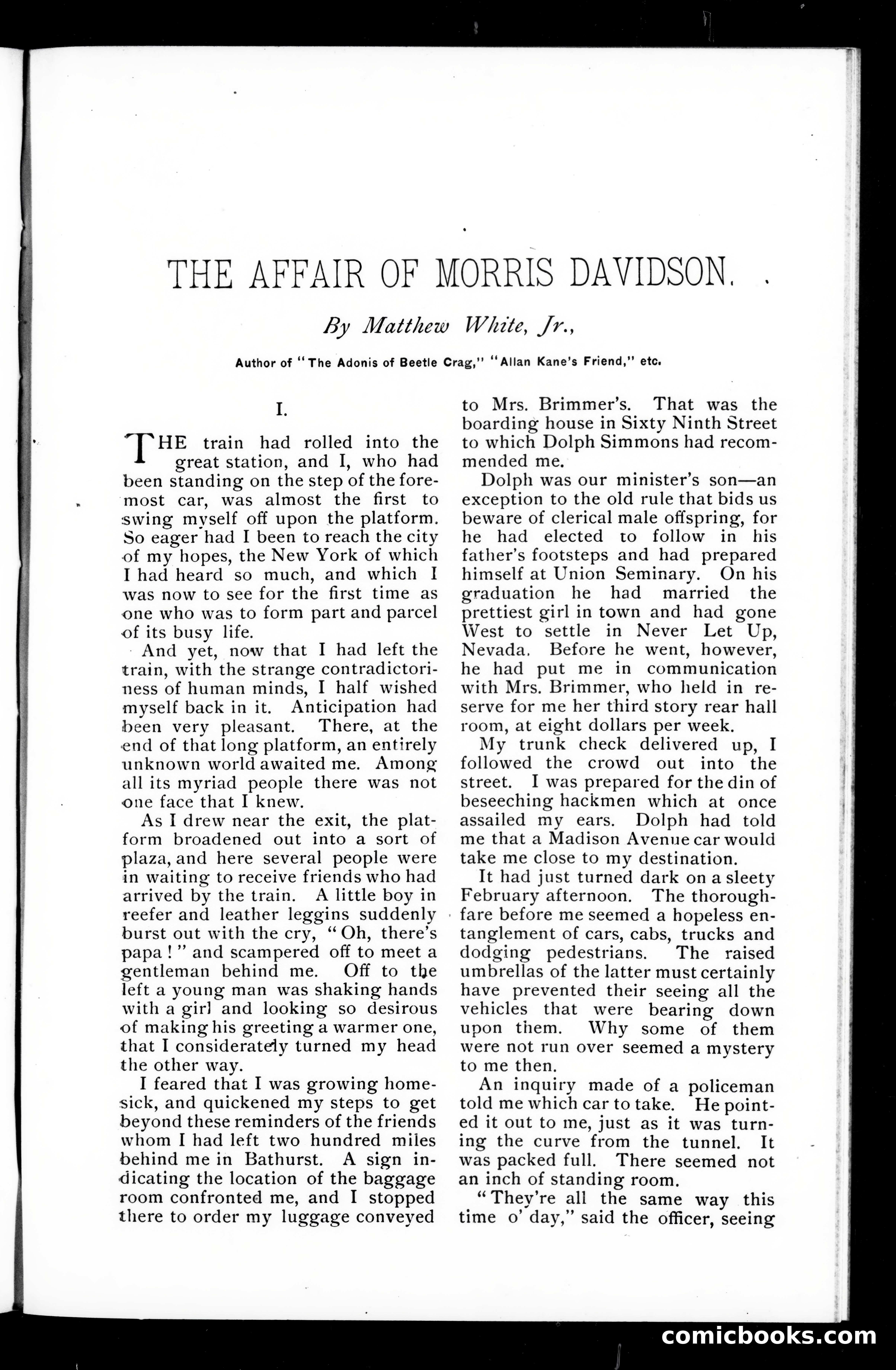 Munsey's Magazine, February 1892 — page 67 of 128
