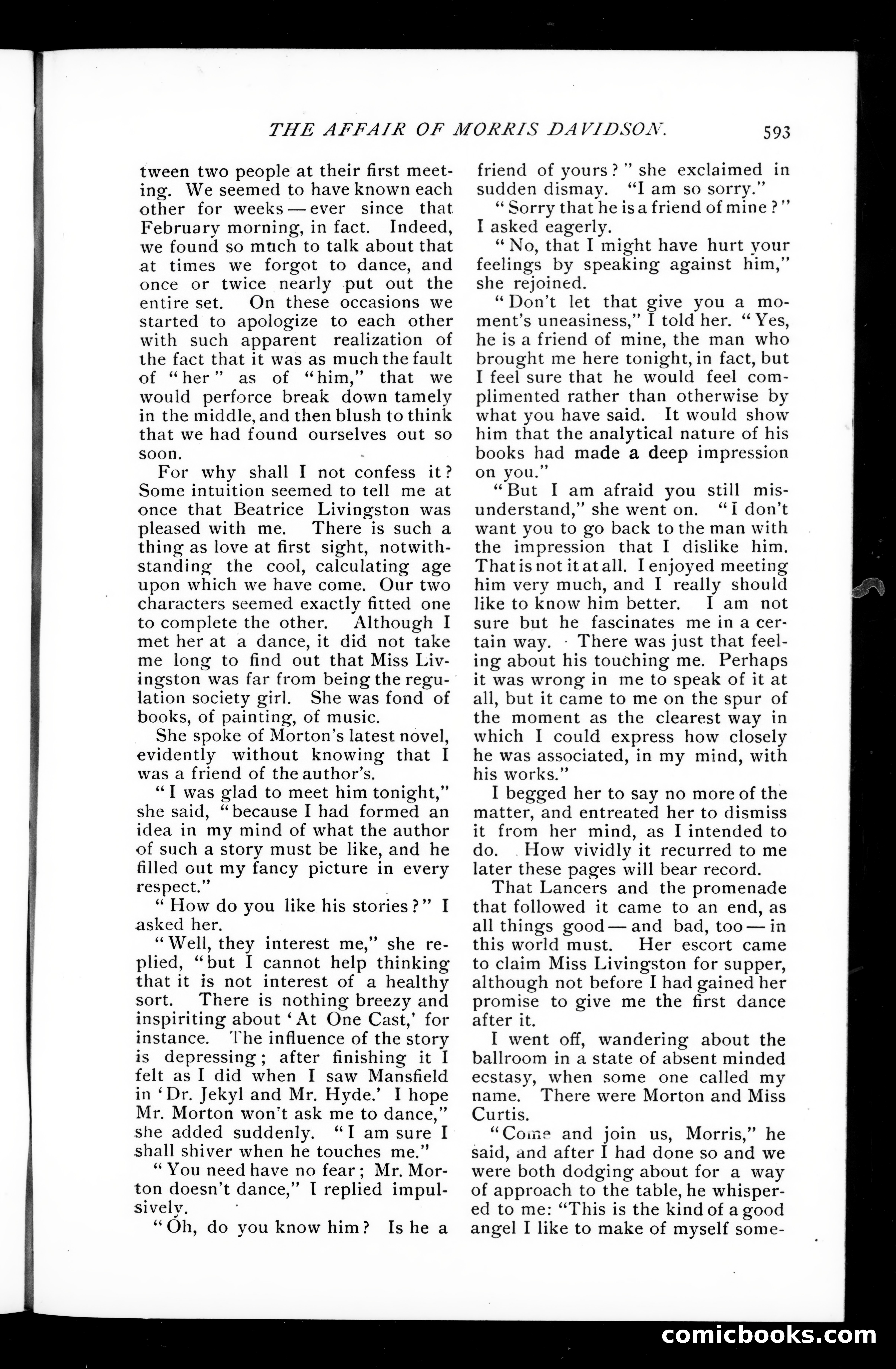 Munsey's Magazine, February 1892 — page 87 of 128