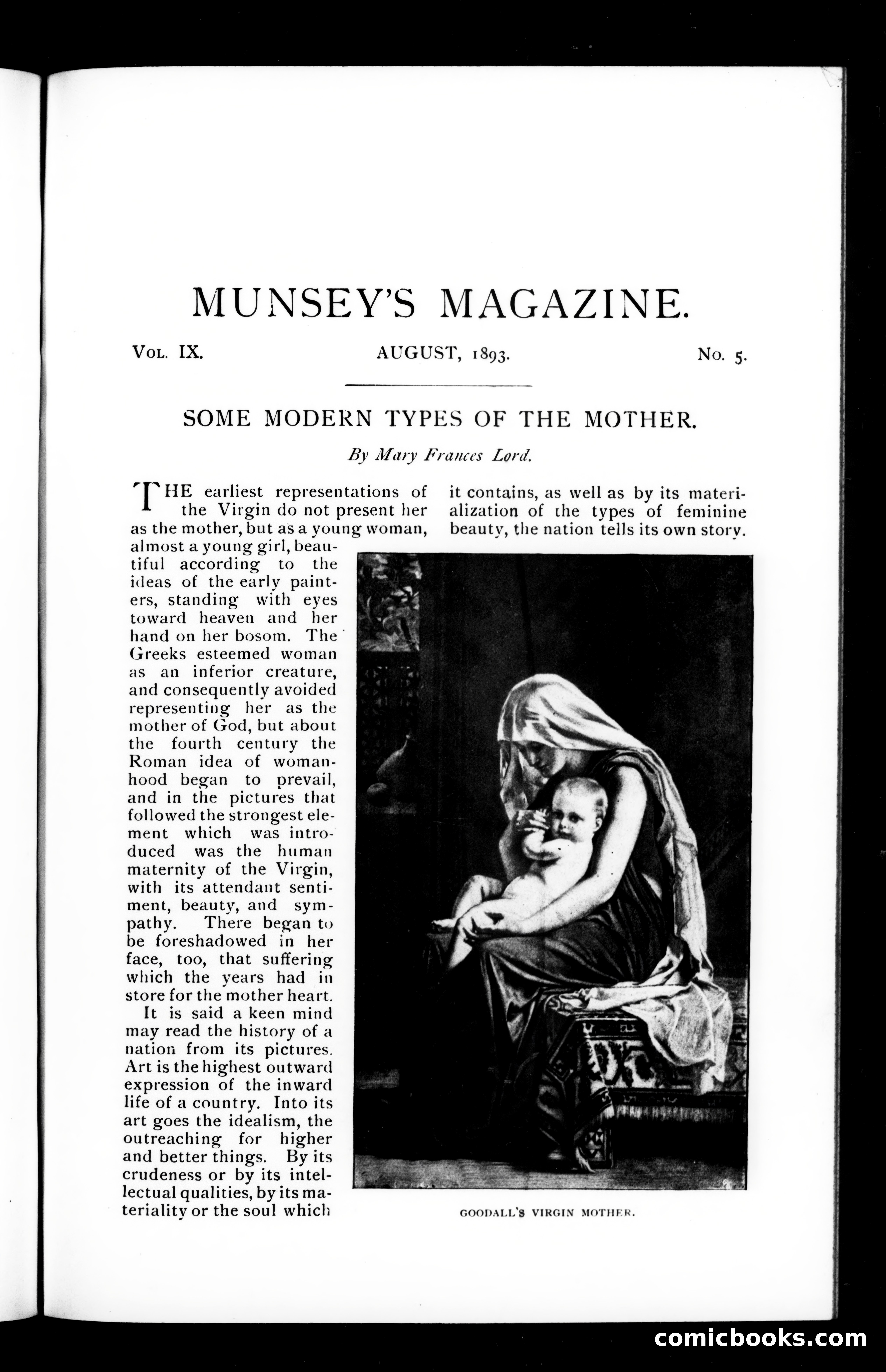 Munsey's Magazine, August 1893 — page 1 of 112