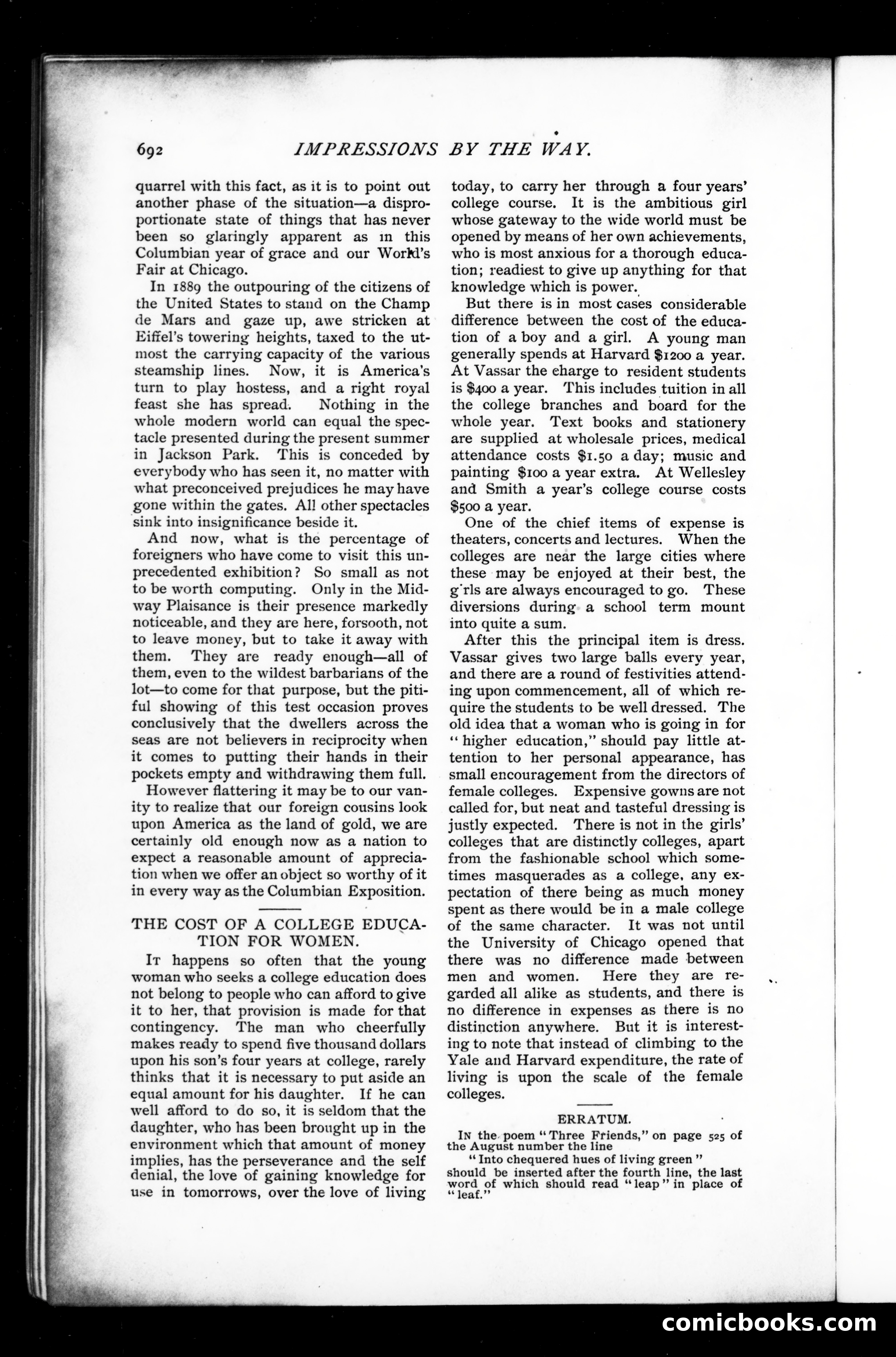 Munsey's Magazine, September 1893 — page 106 of 107