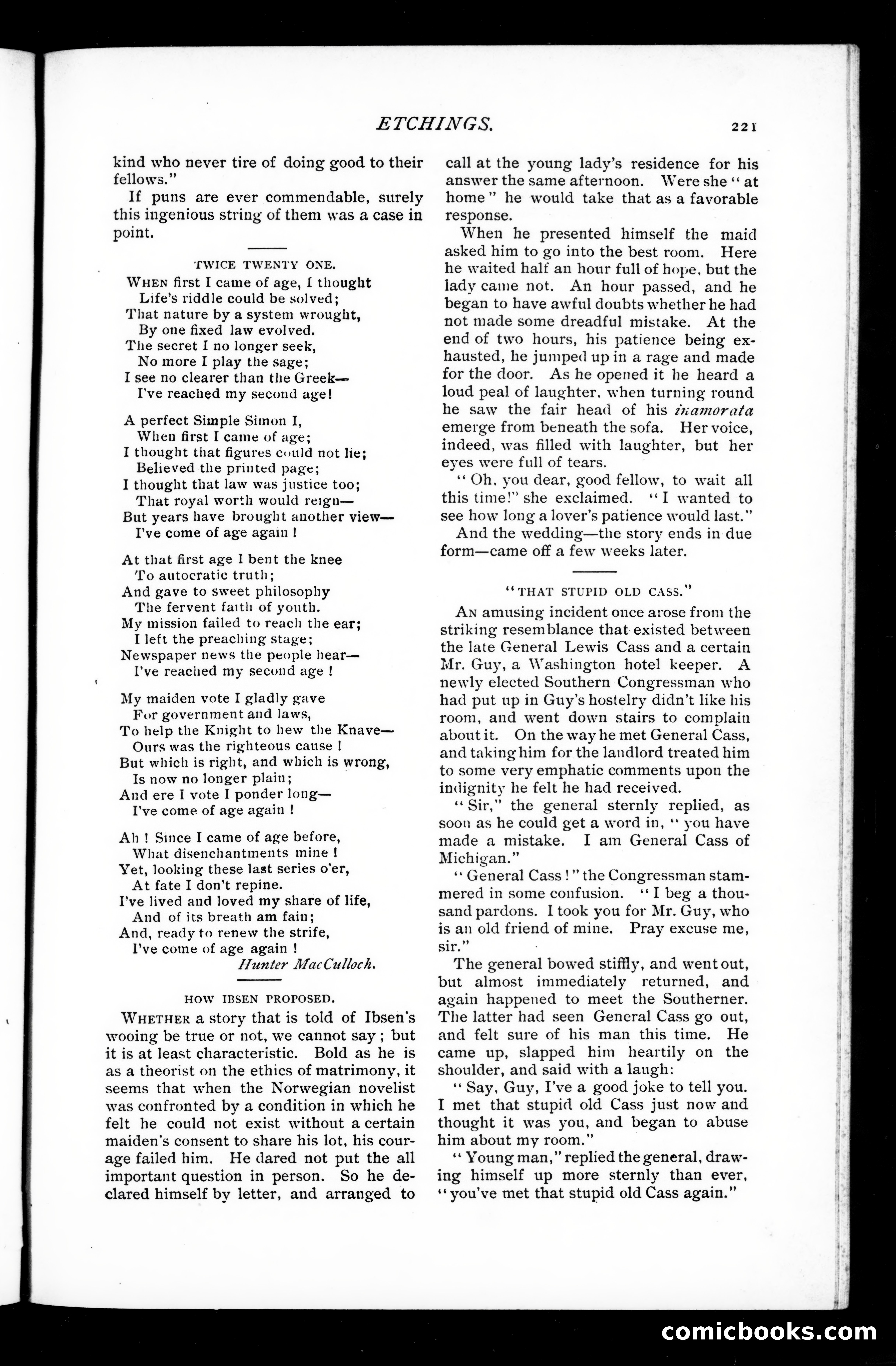 Munsey's Magazine, November 1893 — page 109 of 114