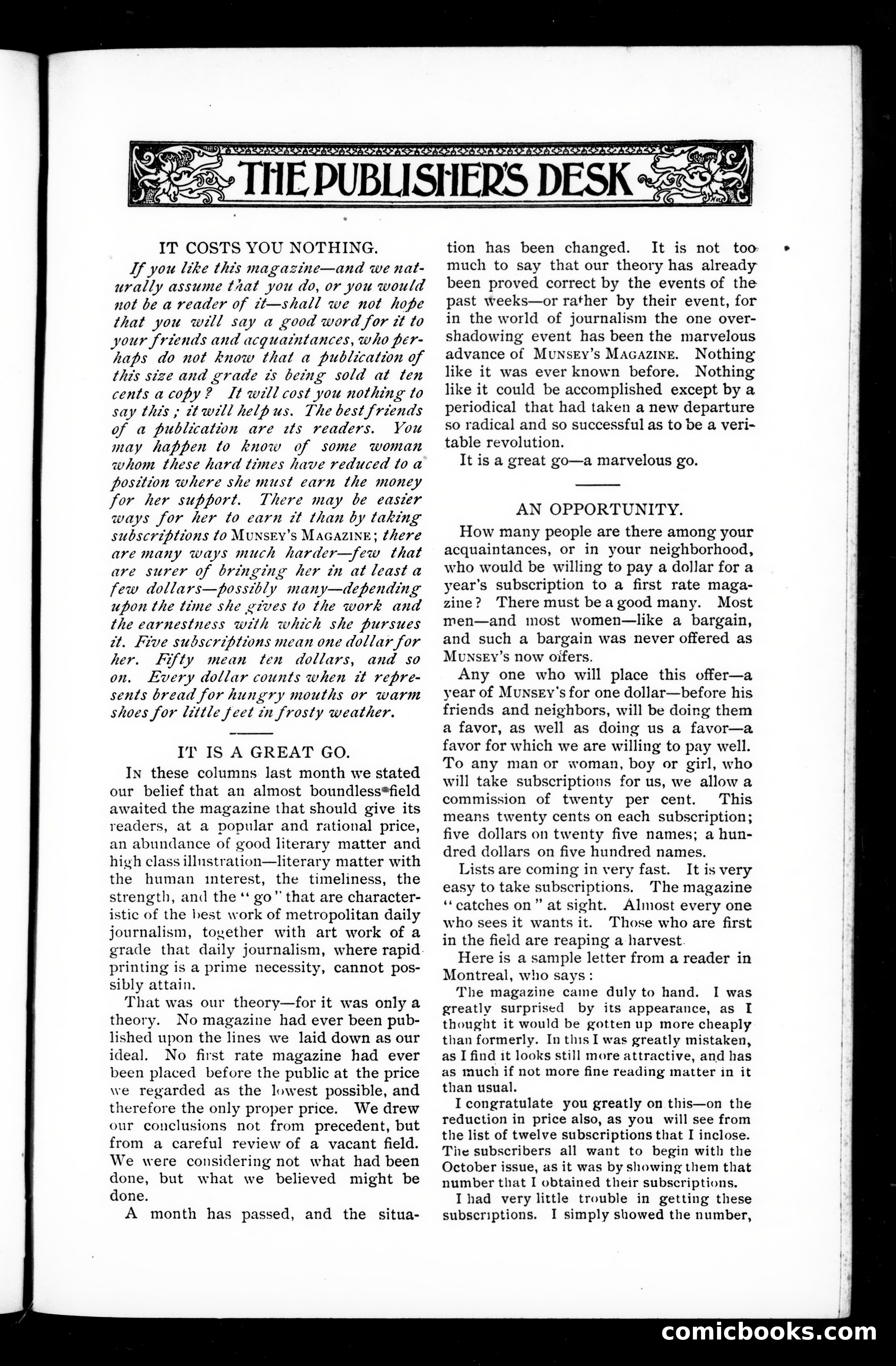 Munsey's Magazine, November 1893 — page 113 of 114