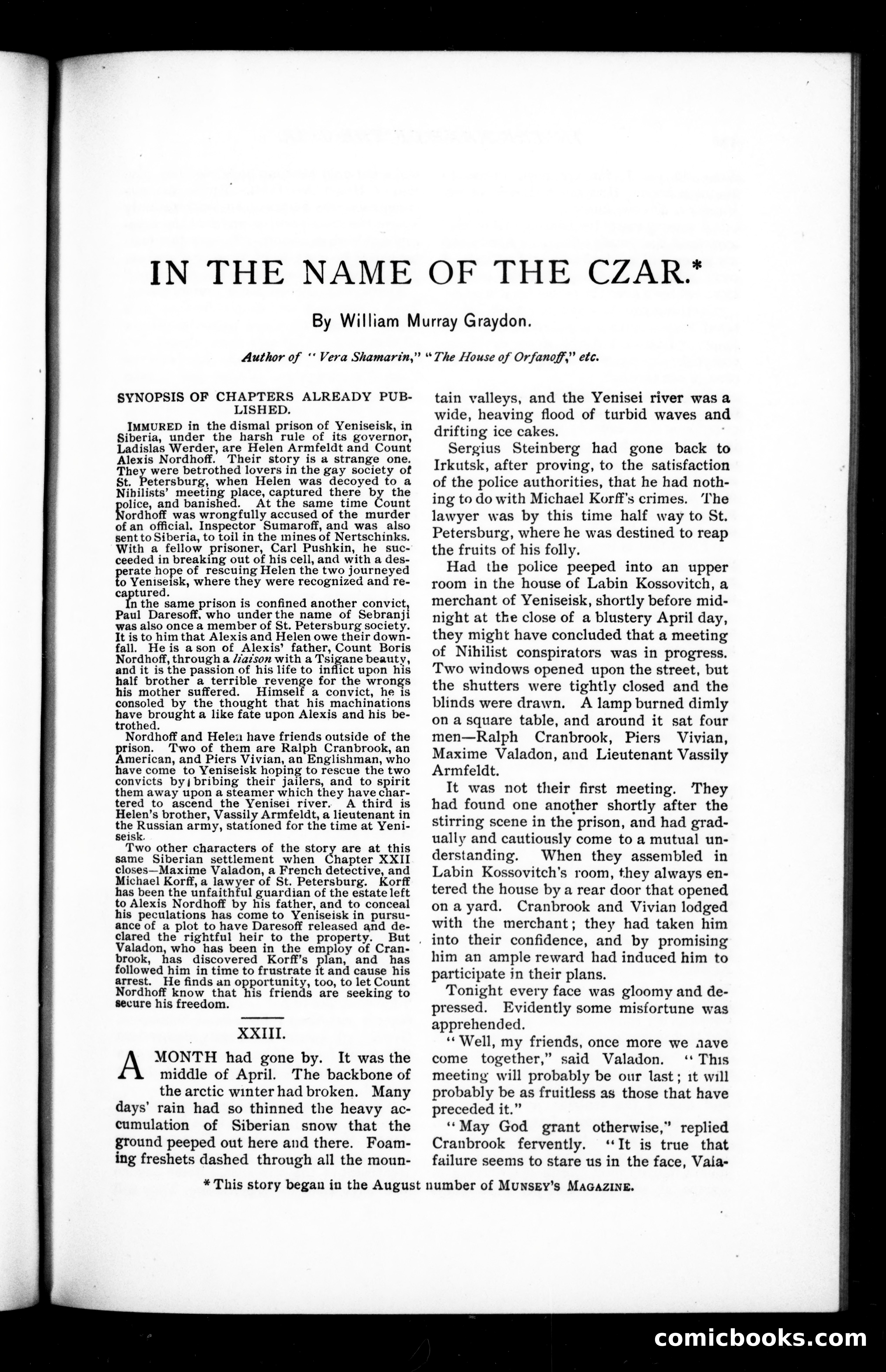 Munsey's Magazine, January 1894 — page 85 of 116