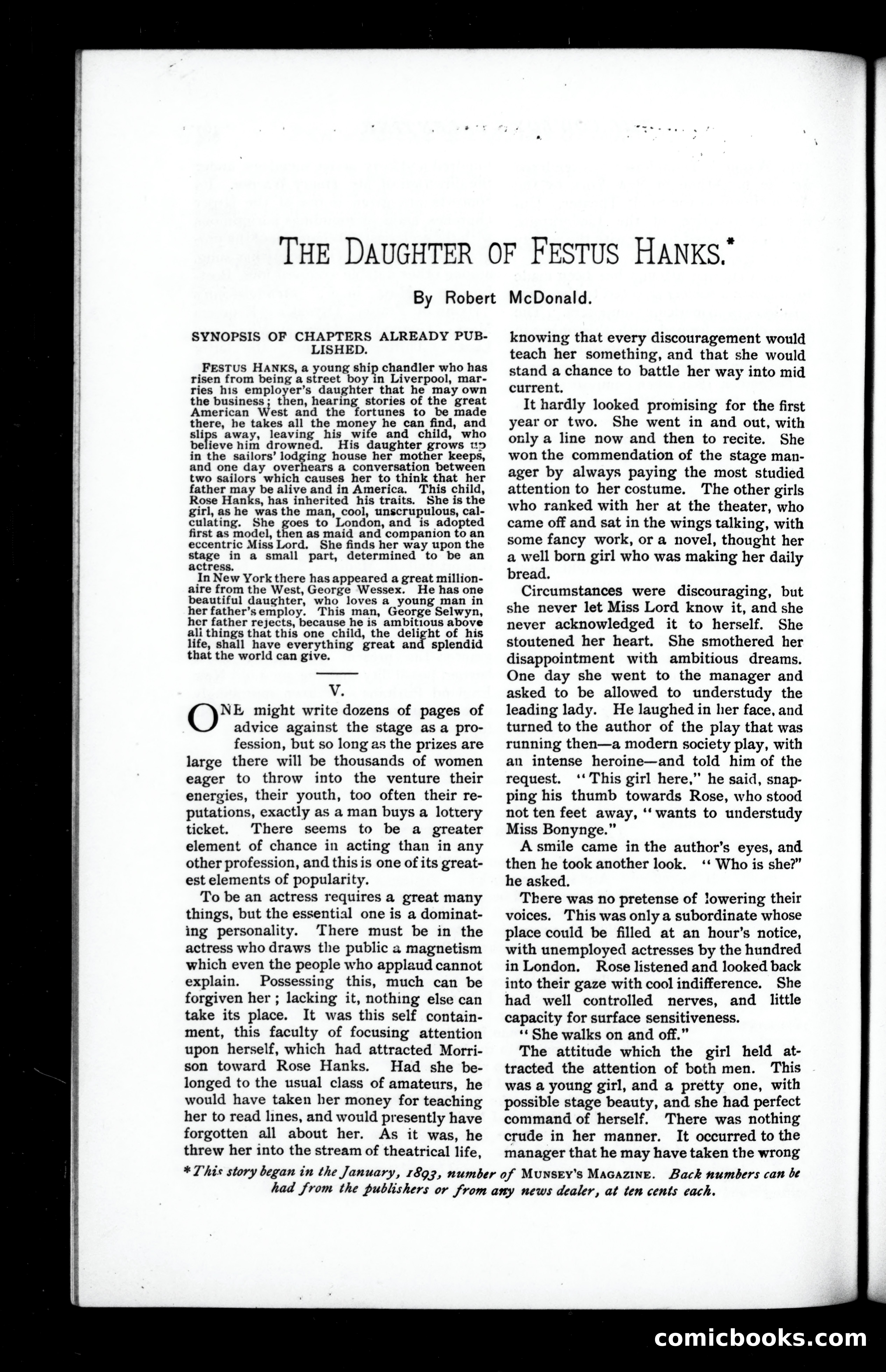 Munsey's Magazine, February 1894 — page 18 of 114