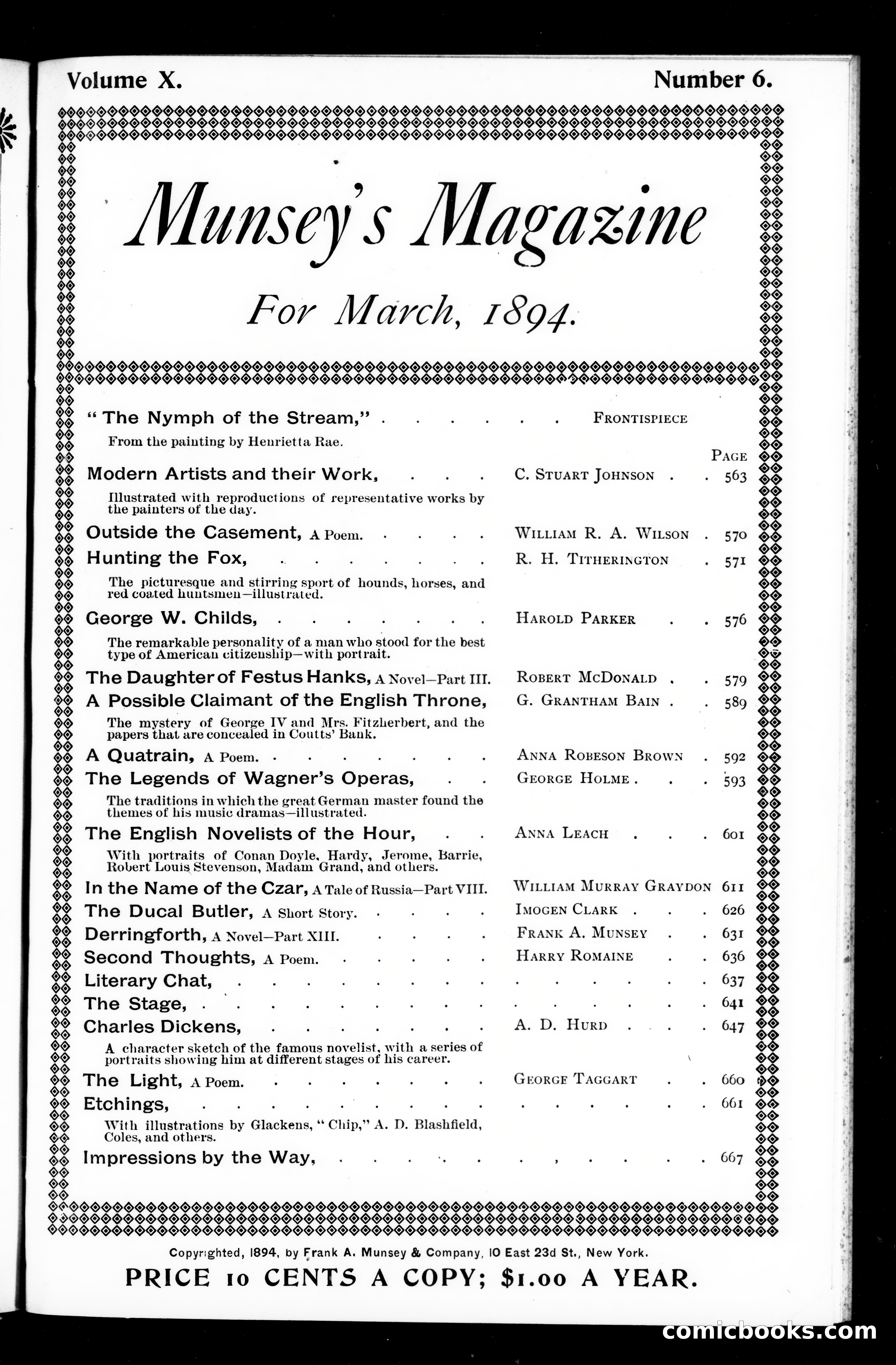 Munsey's Magazine, March 1894 — page 3 of 131