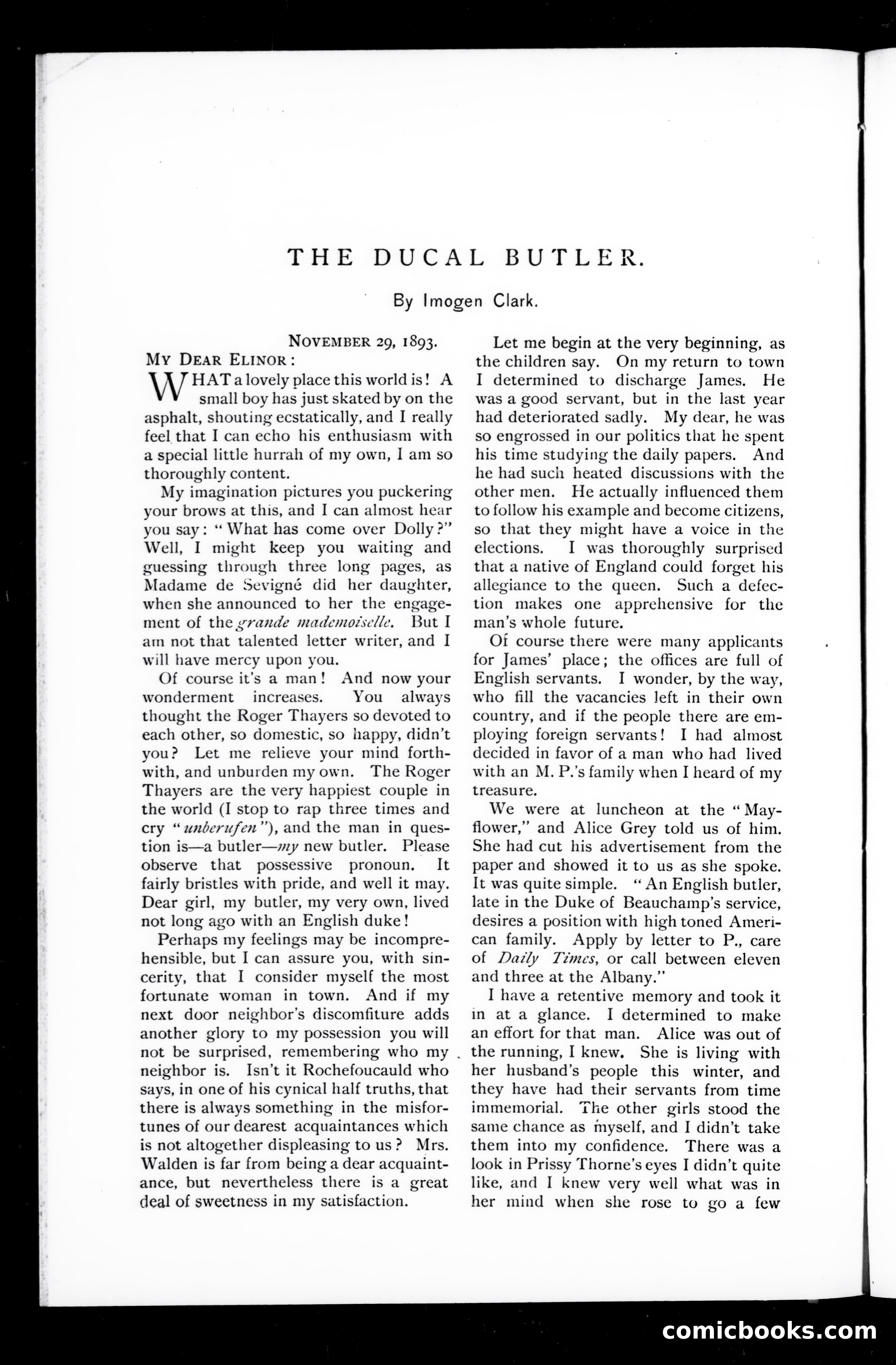 Munsey's Magazine, March 1894 — page 70 of 131