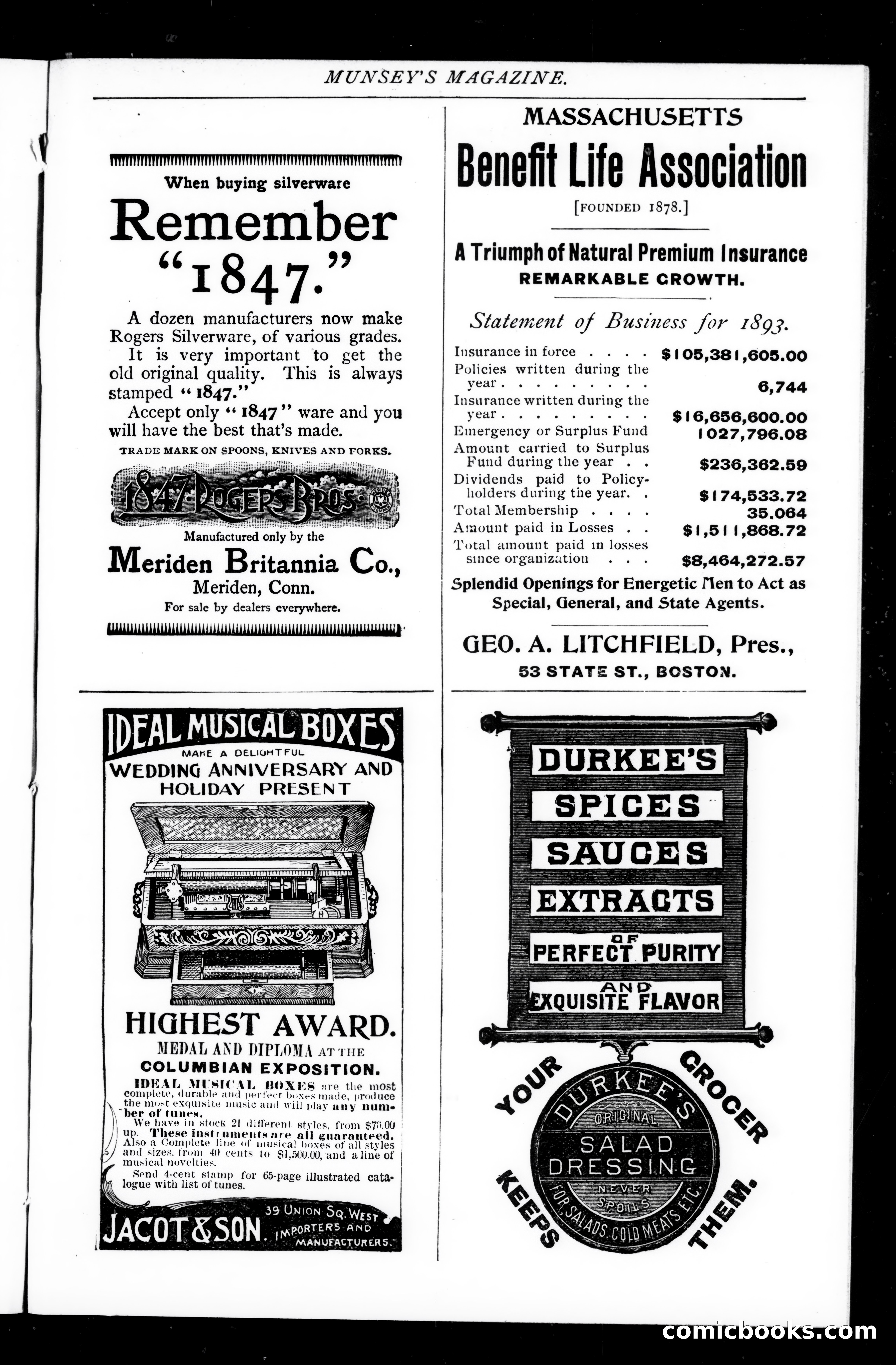 Munsey's Magazine, March 1894 — page 121 of 131