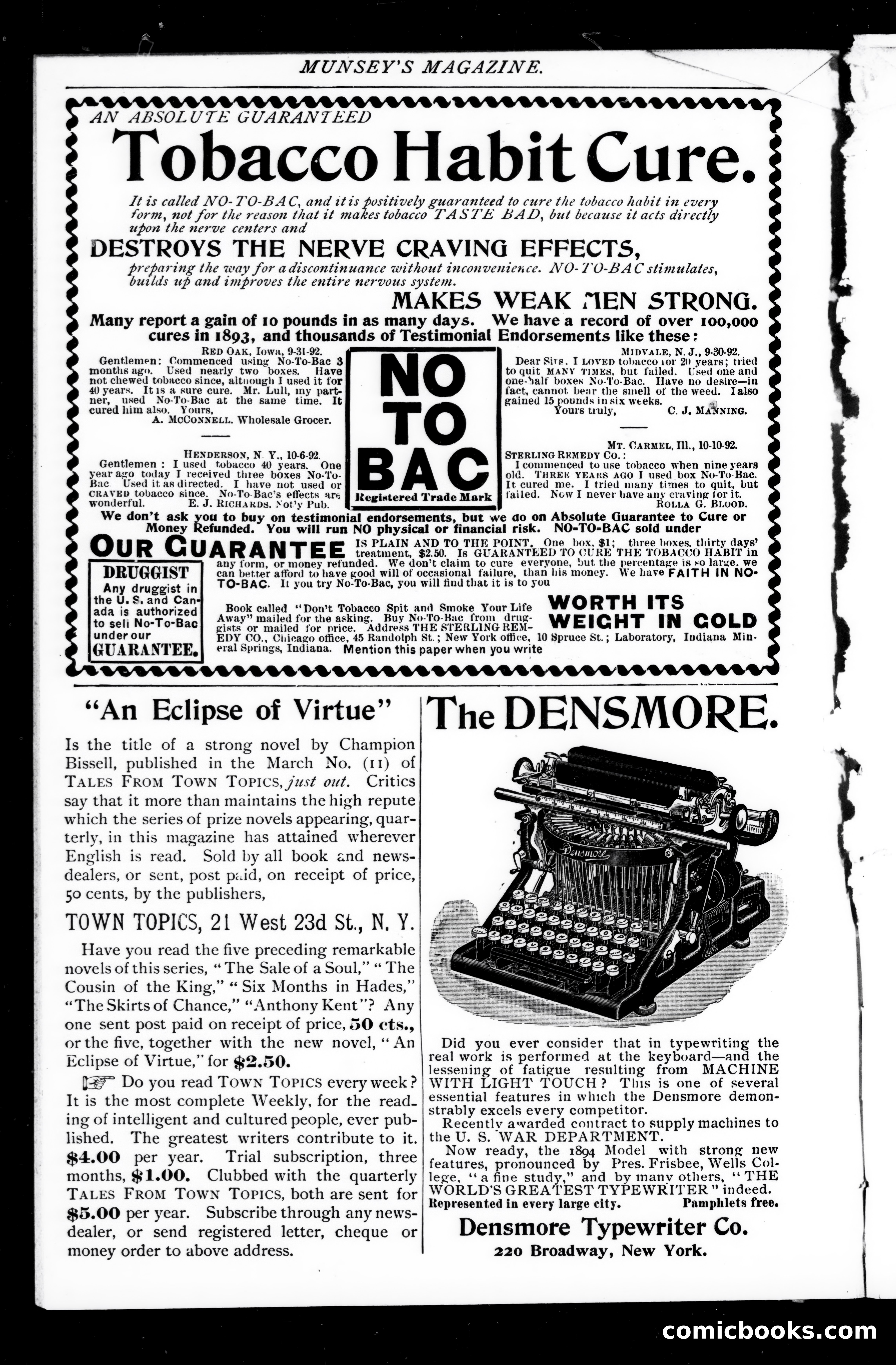 Munsey's Magazine, March 1894 — page 126 of 131