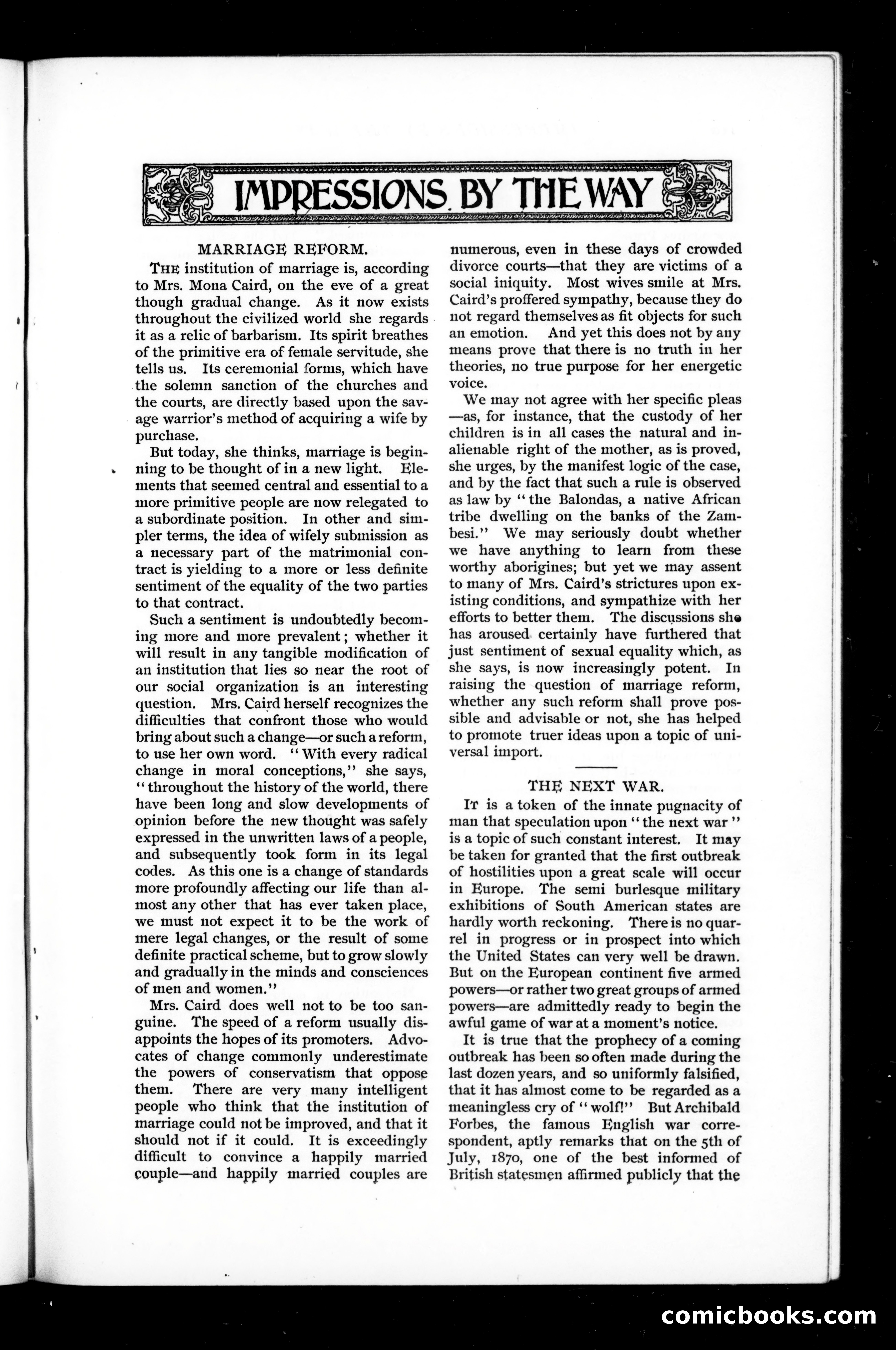 Munsey's Magazine, April 1894 — page 107 of 112