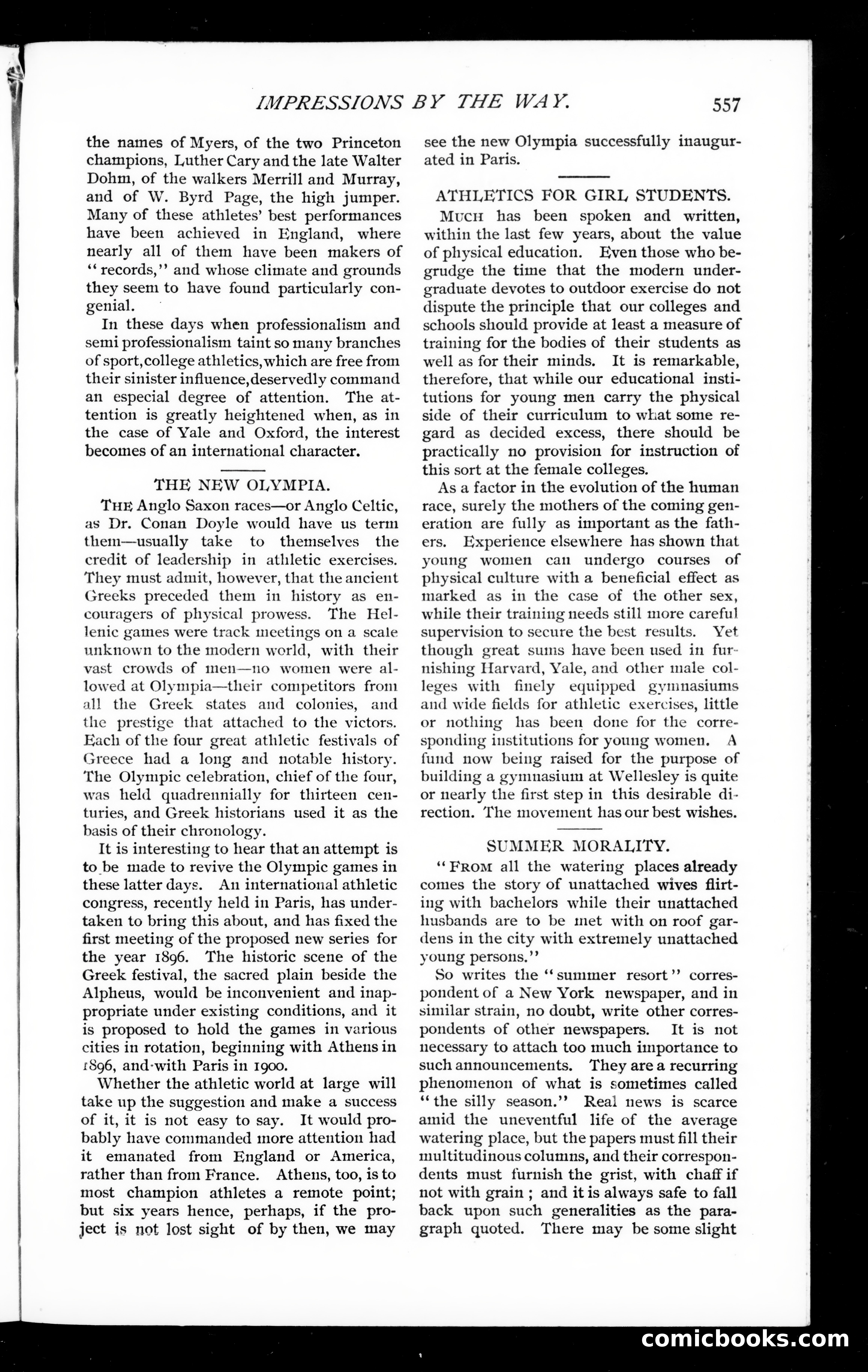 Munsey's Magazine, August 1894 — page 109 of 112