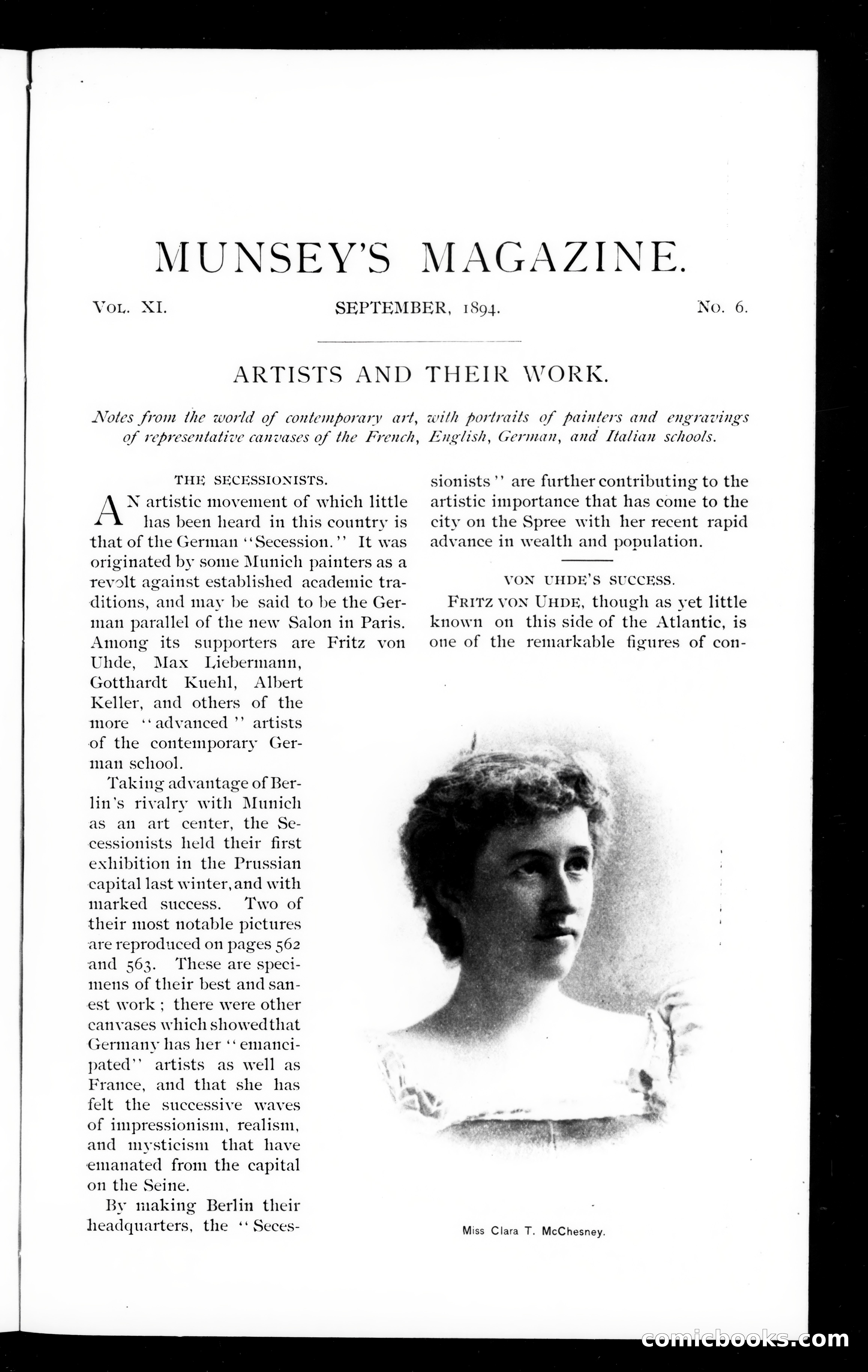 Munsey's Magazine, September 1894 — page 1 of 115