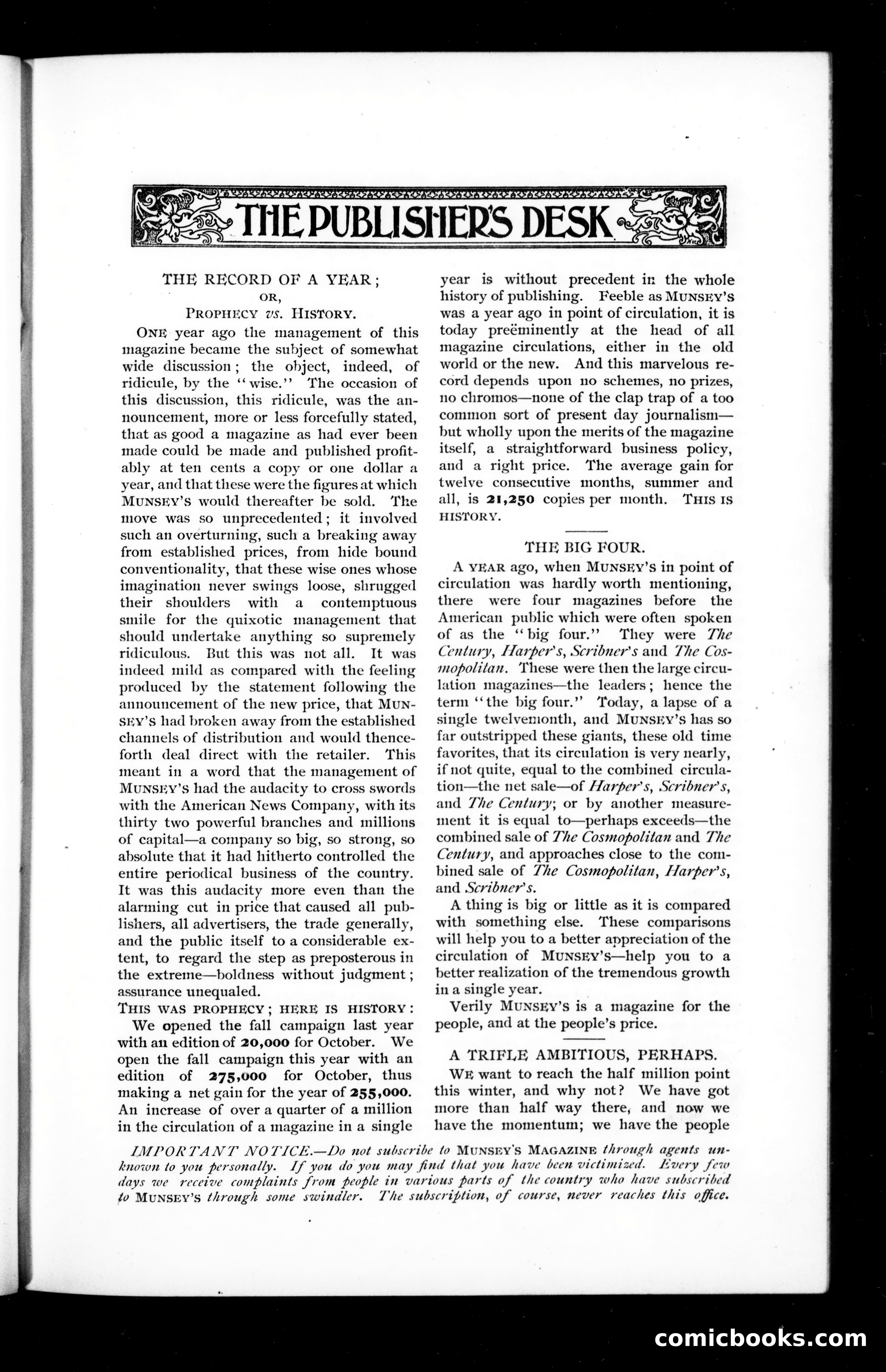 Munsey's Magazine, October 1894 — page 109 of 112