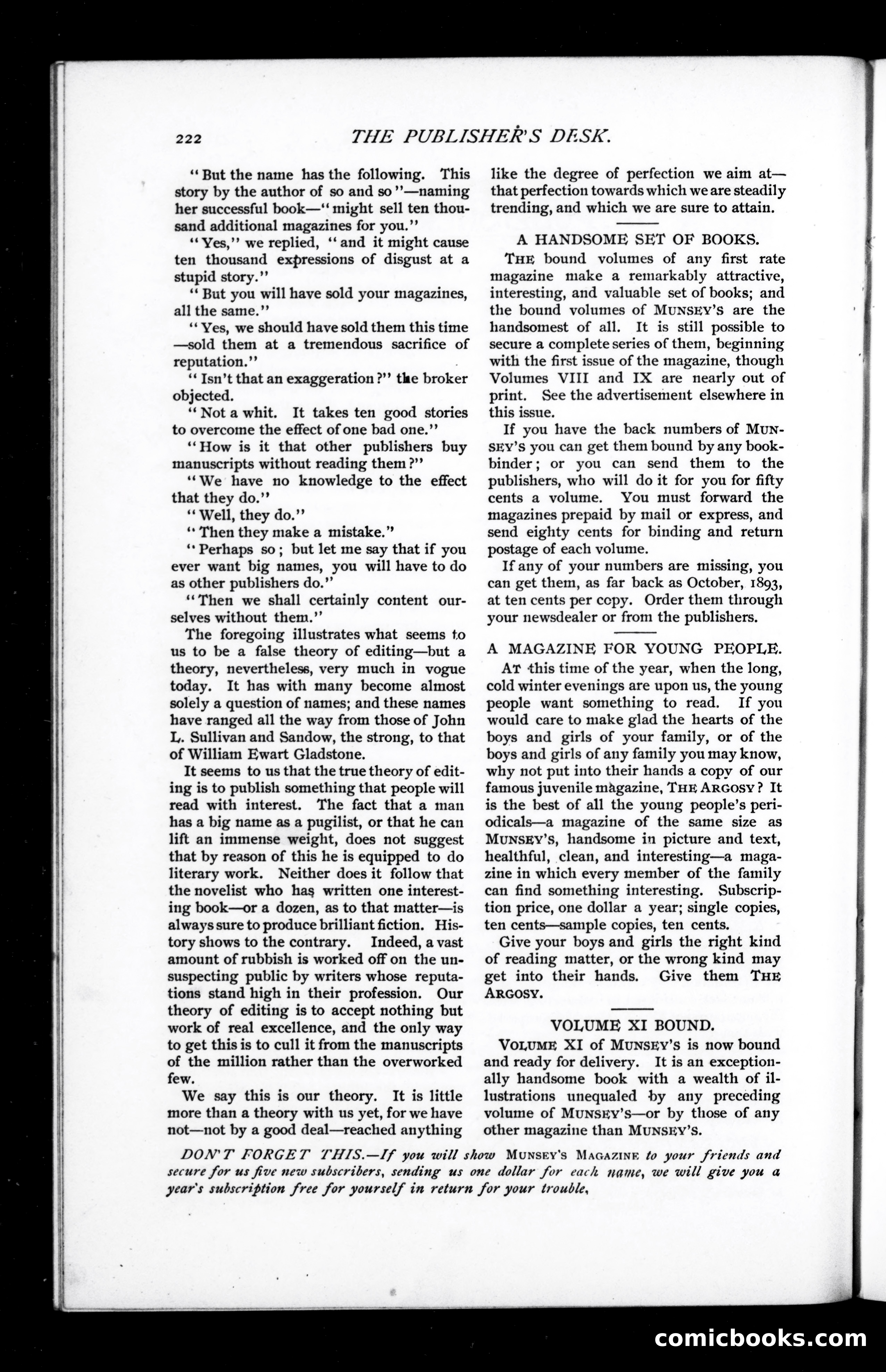 Munsey's Magazine, November 1894 — page 110 of 112