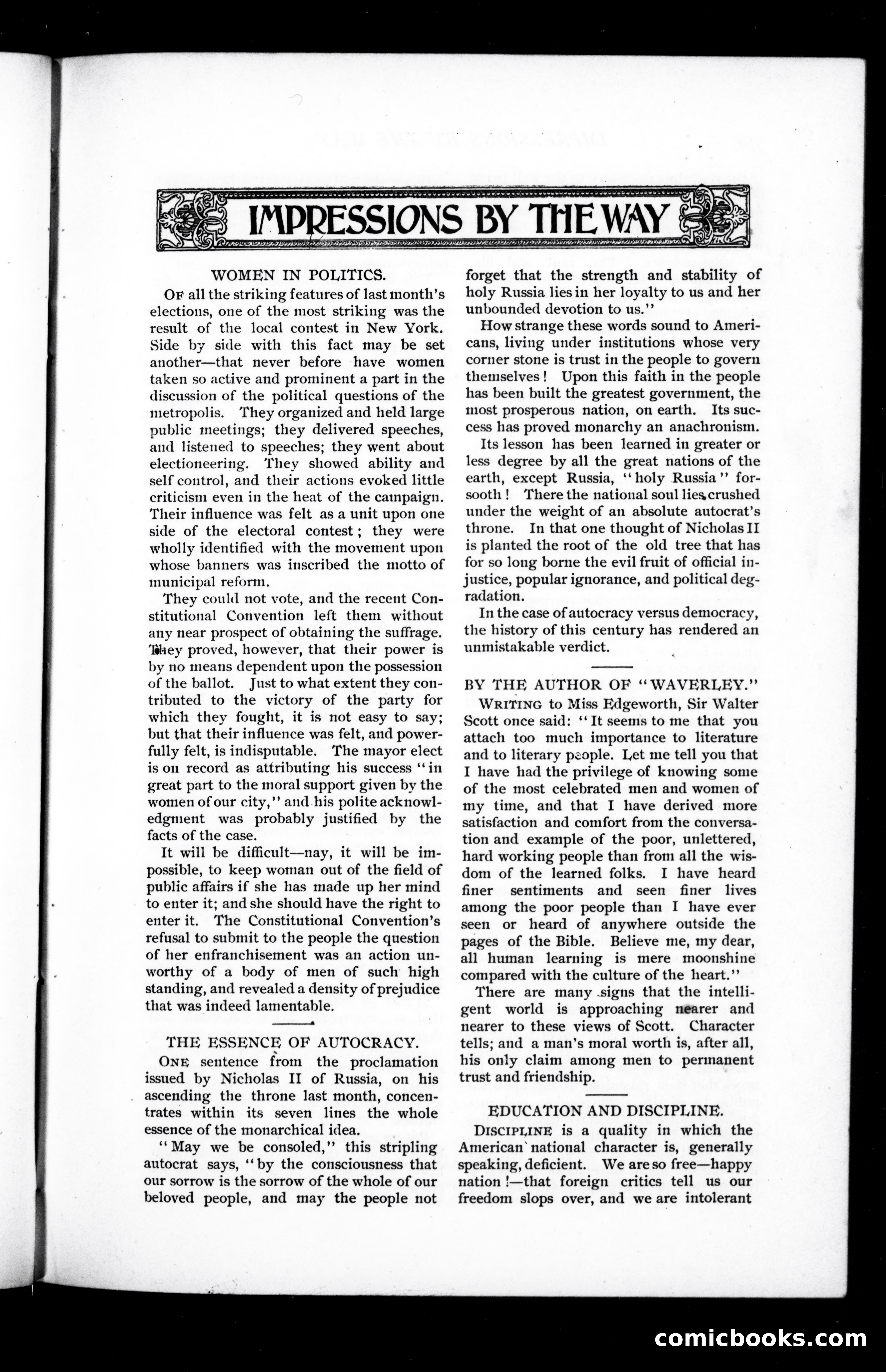 Munsey's Magazine, December 1894 — page 107 of 112