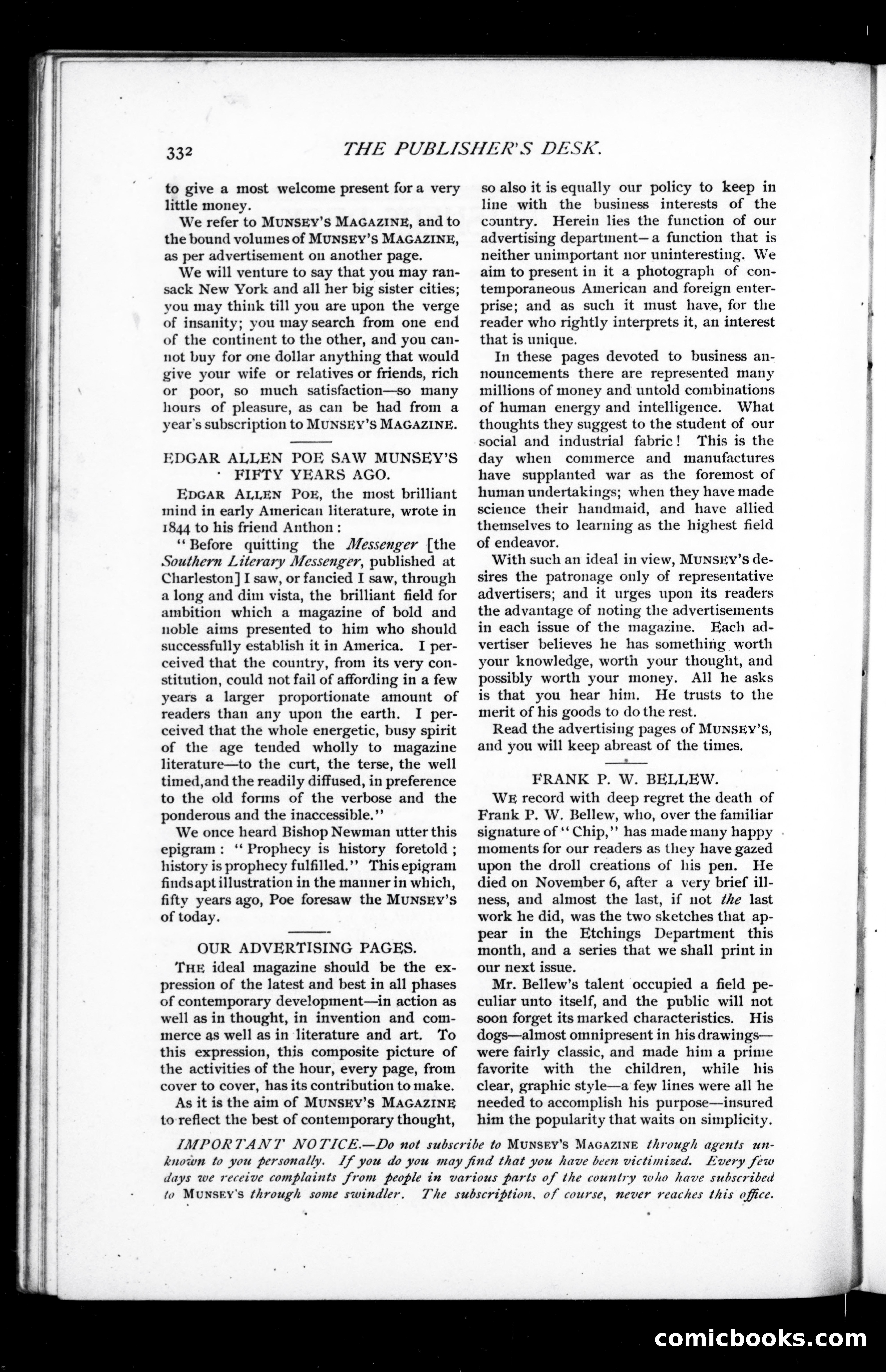 Munsey's Magazine, December 1894 — page 110 of 112