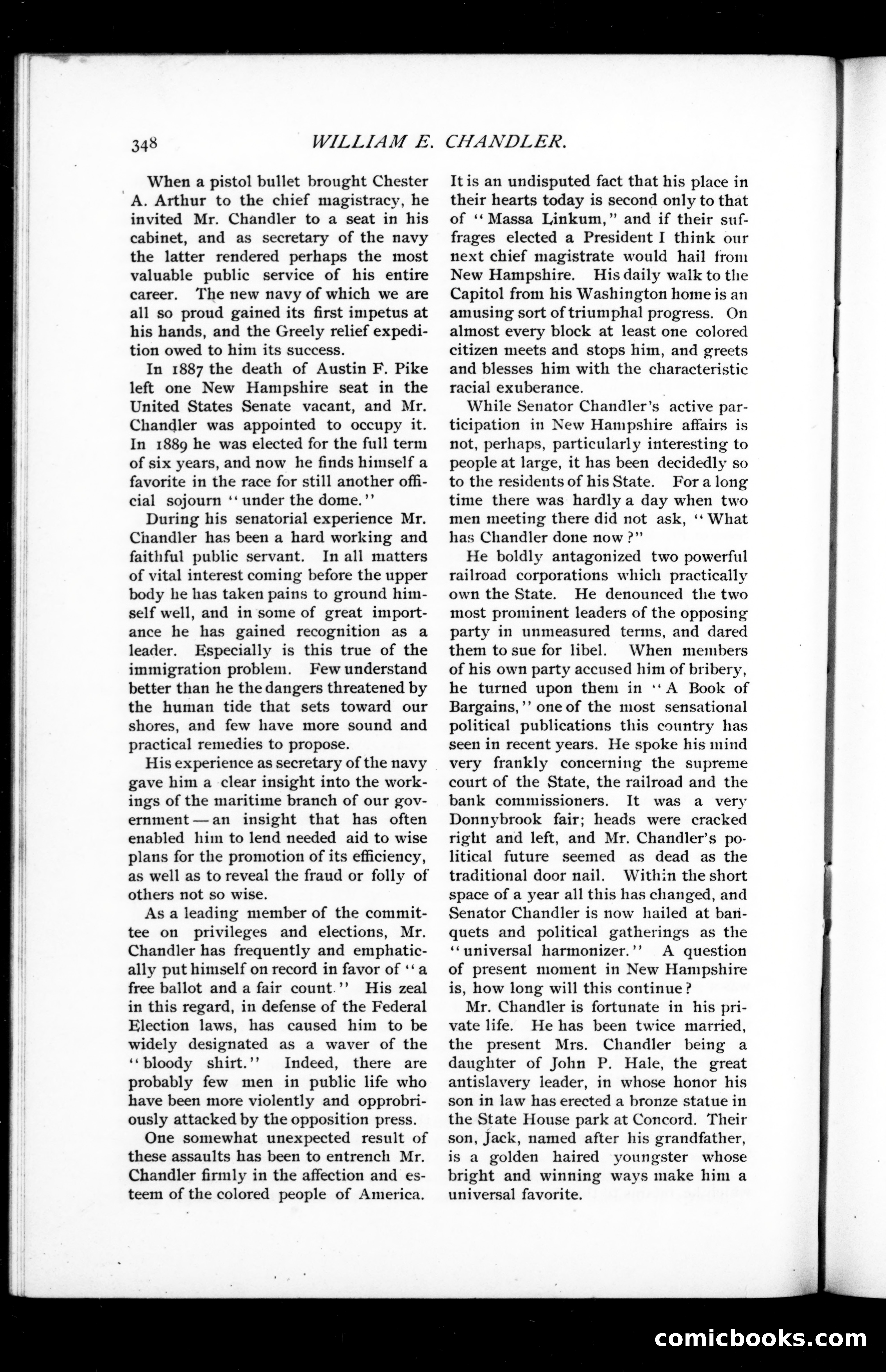 Munsey's Magazine, Vol. XII, No. 4 — page 16 of 112