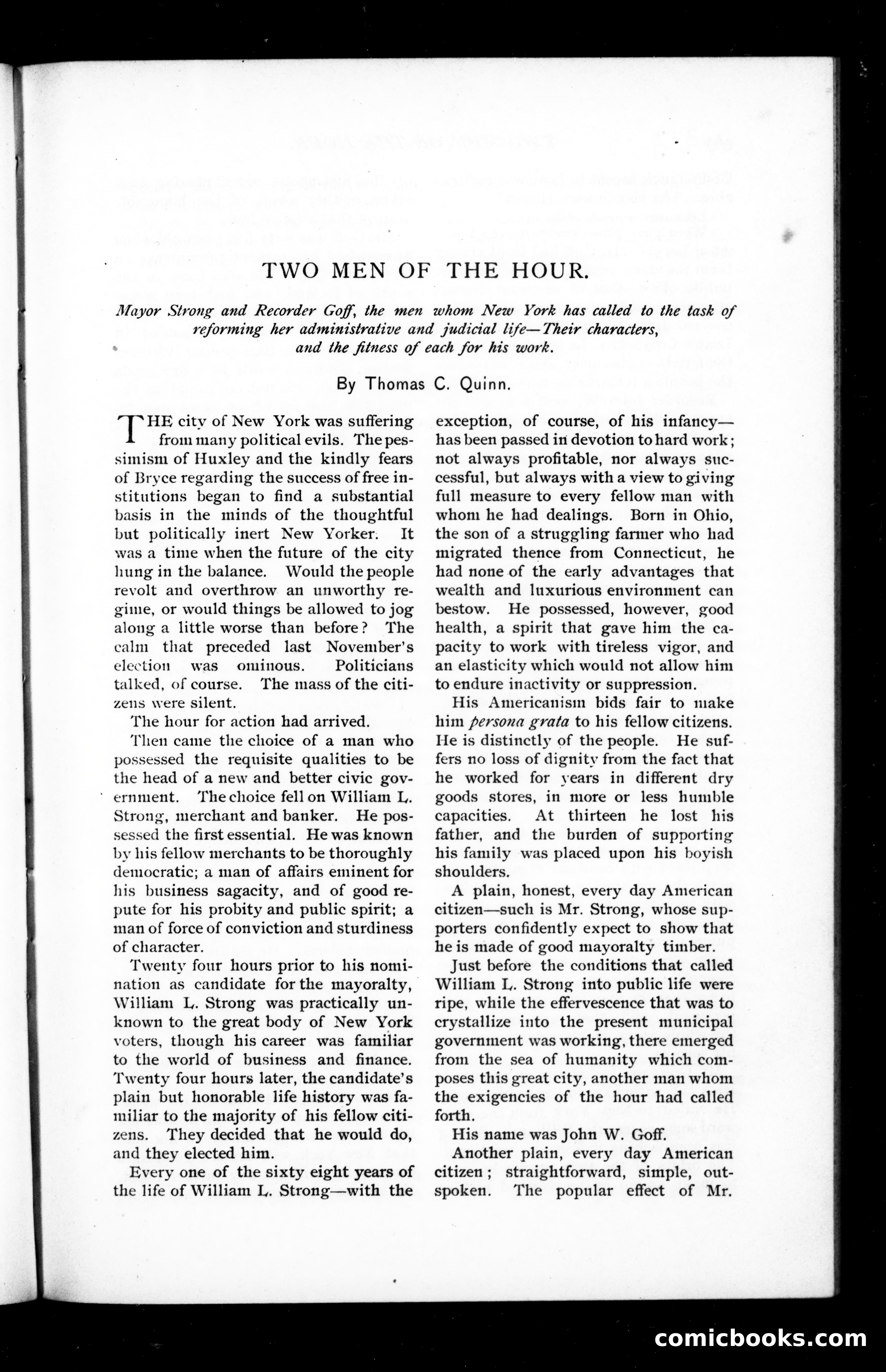 Munsey's Magazine, Vol. XII, No. 4 — page 29 of 112