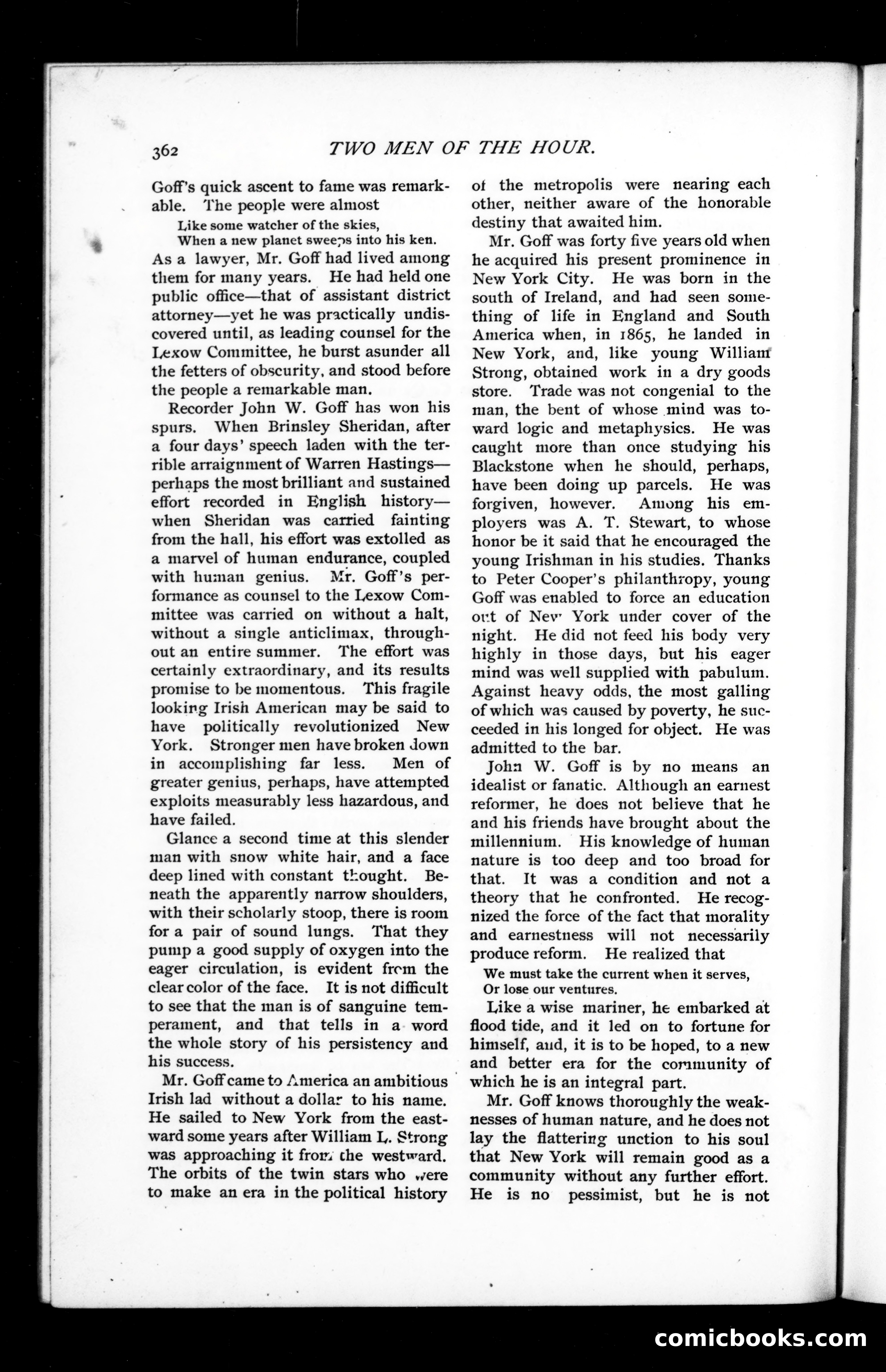 Munsey's Magazine, Vol. XII, No. 4 — page 30 of 112