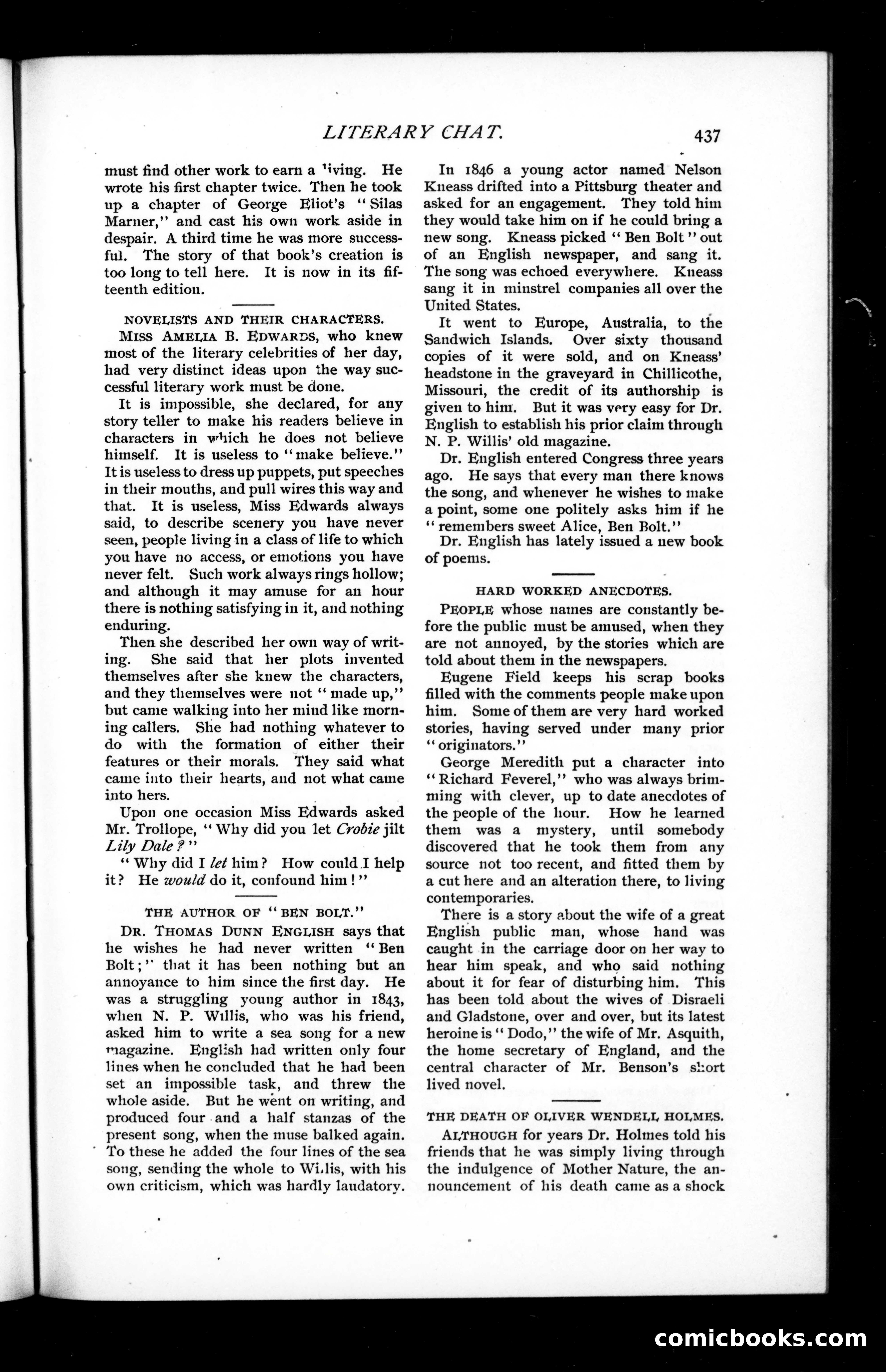 Munsey's Magazine, Vol. XII, No. 4 — page 105 of 112