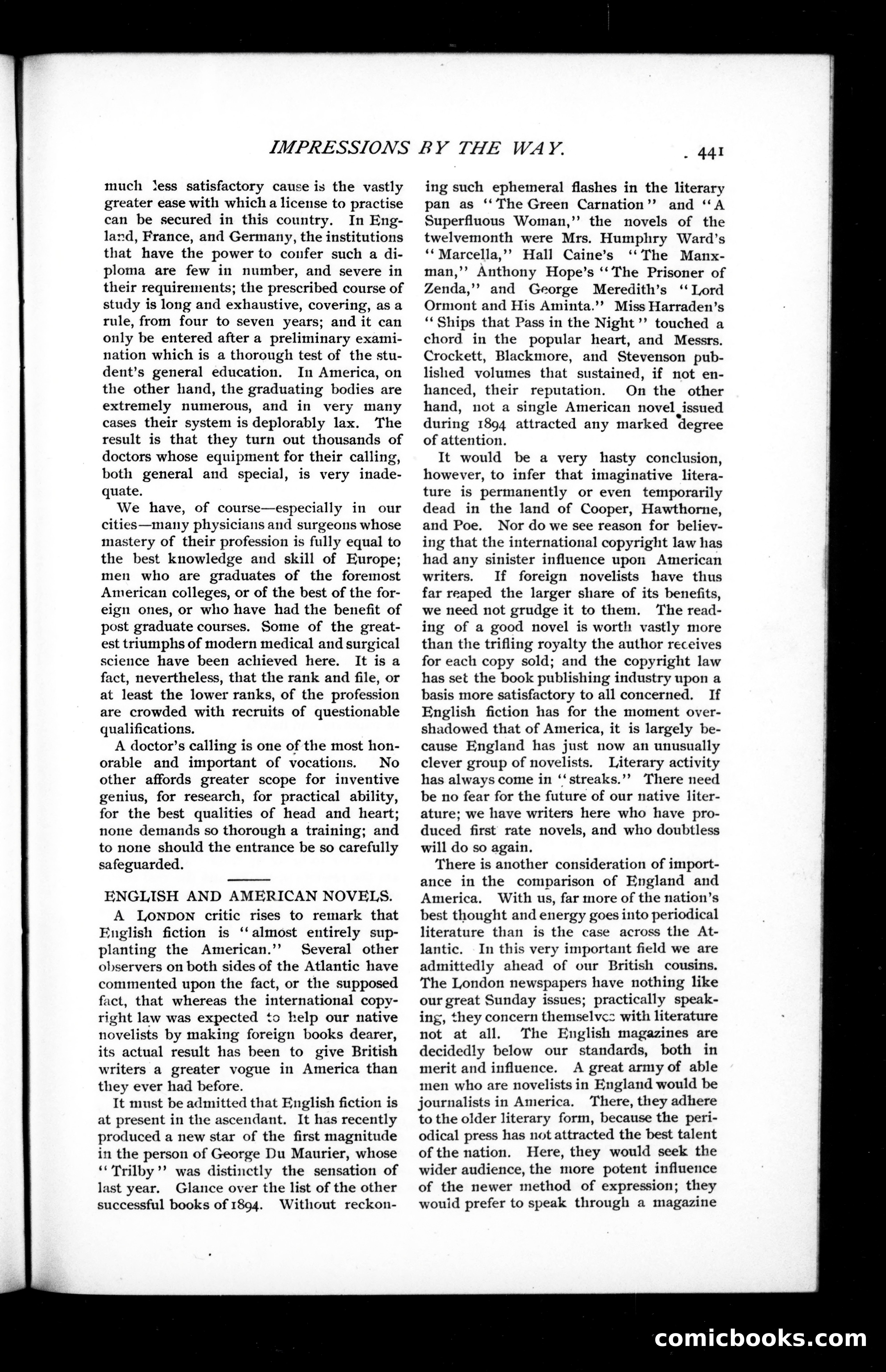 Munsey's Magazine, Vol. XII, No. 4 — page 109 of 112