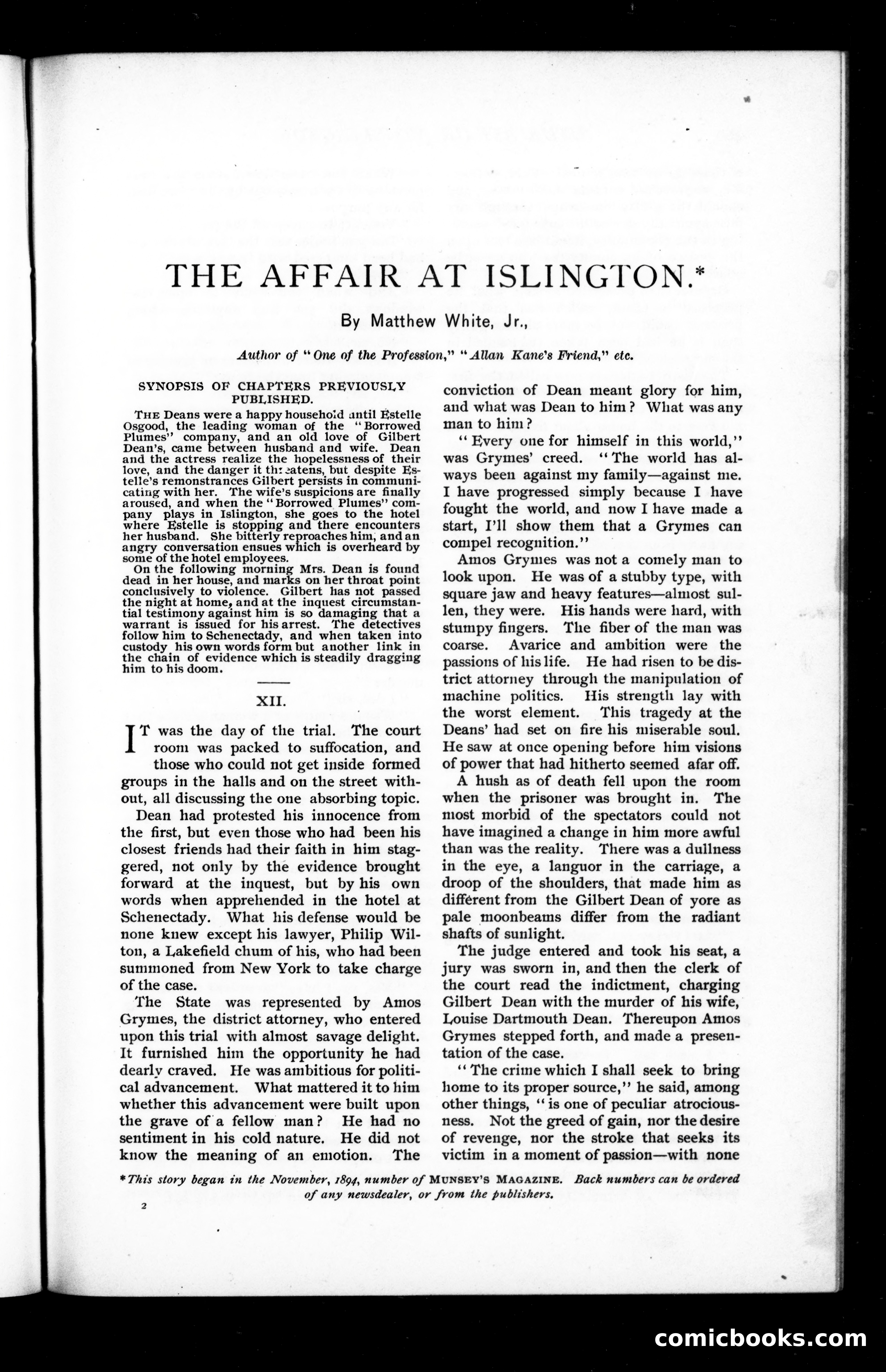 Munsey's Magazine, February 1895 — page 15 of 112