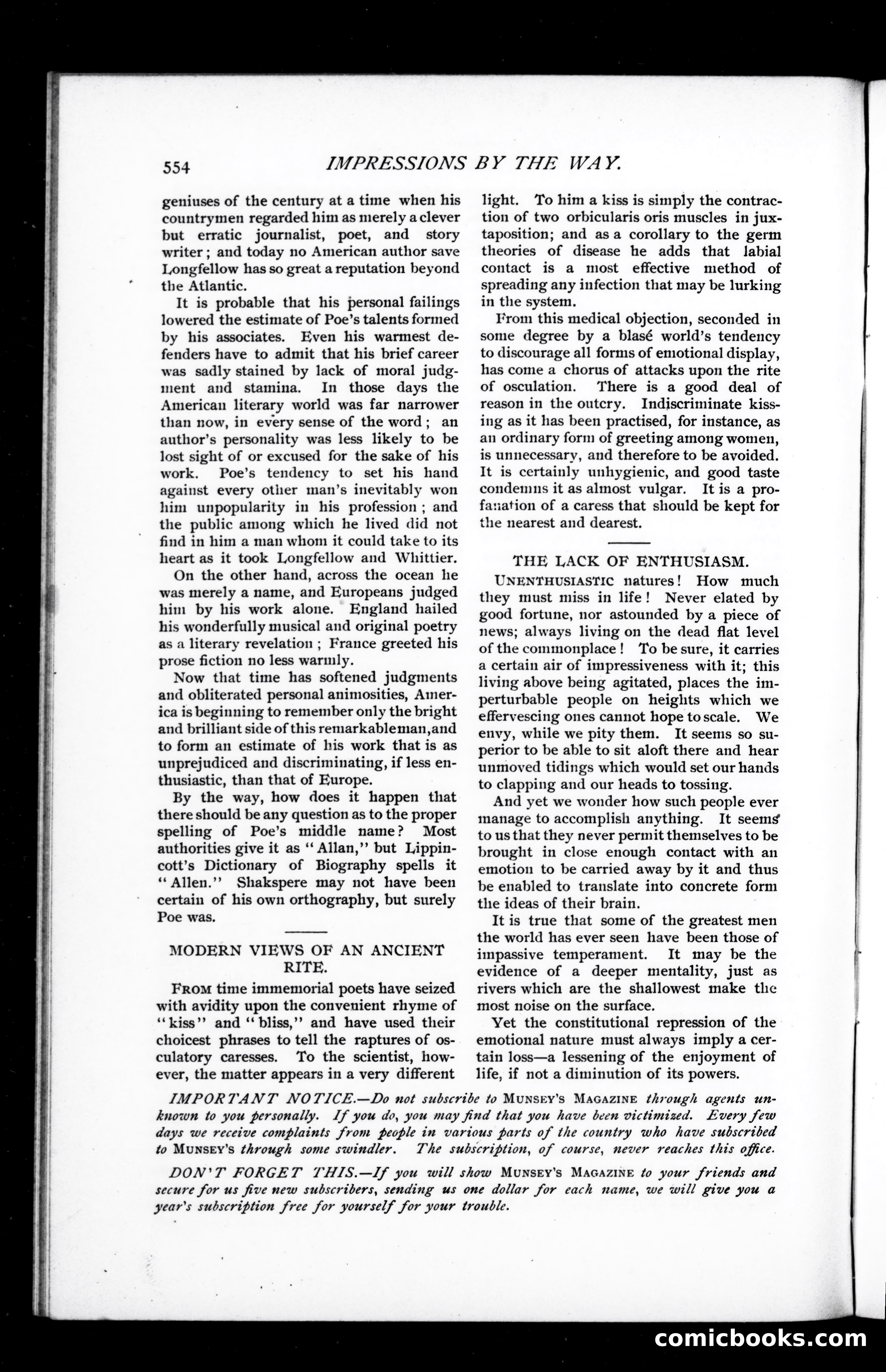 Munsey's Magazine, February 1895 — page 110 of 112