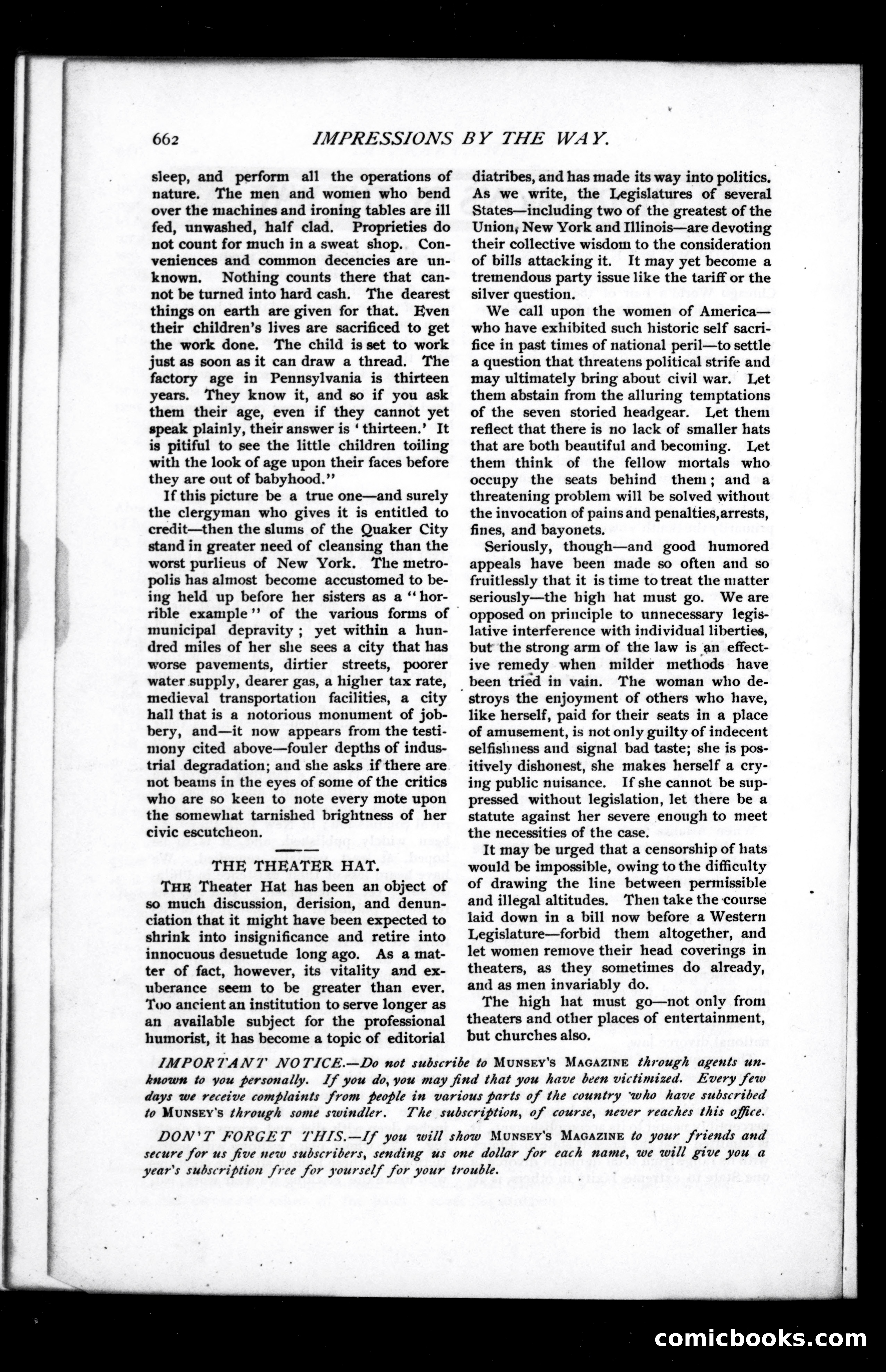 Munsey's Magazine, March 1895 — page 108 of 109