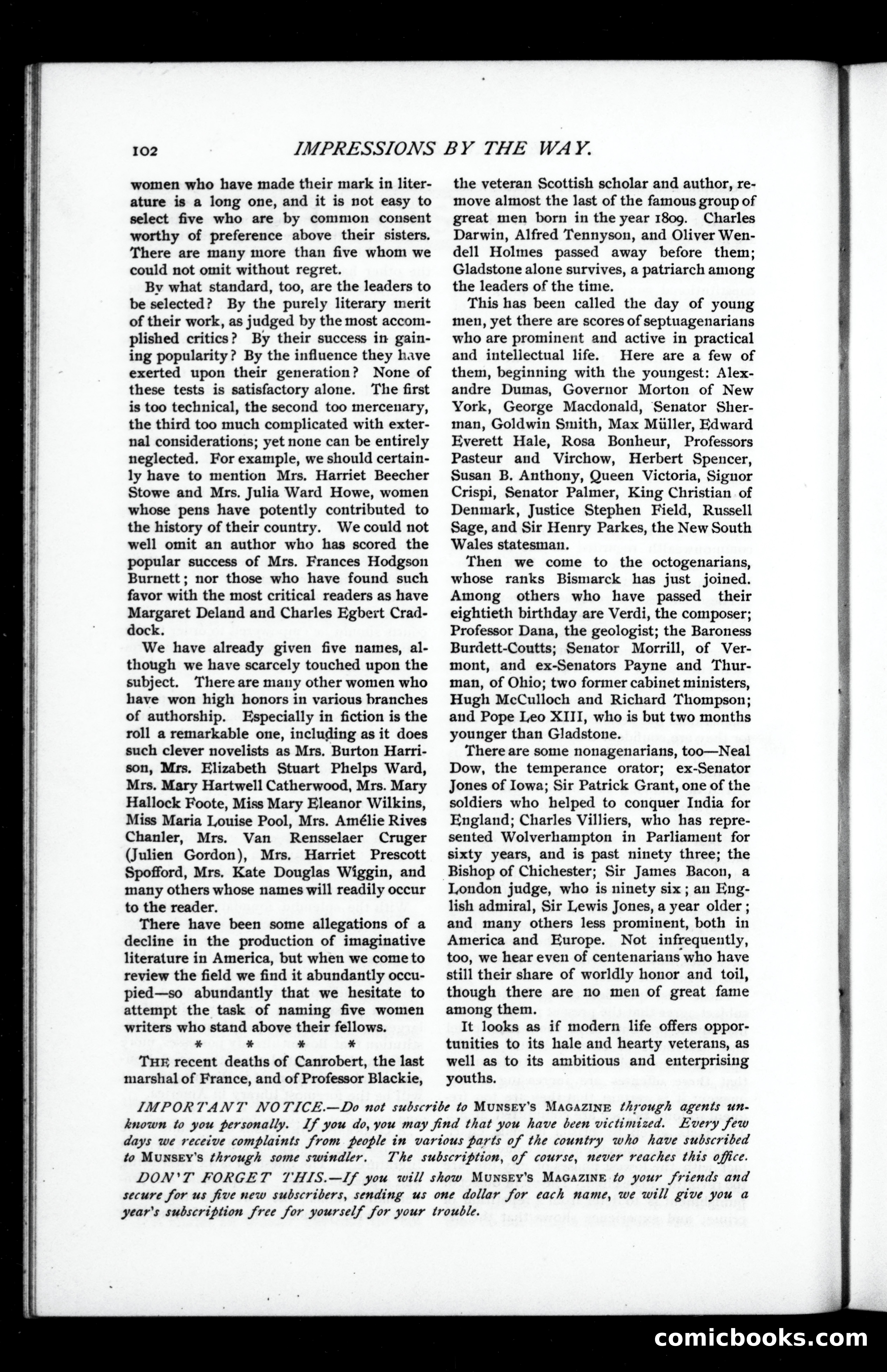 Munsey's Magazine, April 1895 — page 100 of 104
