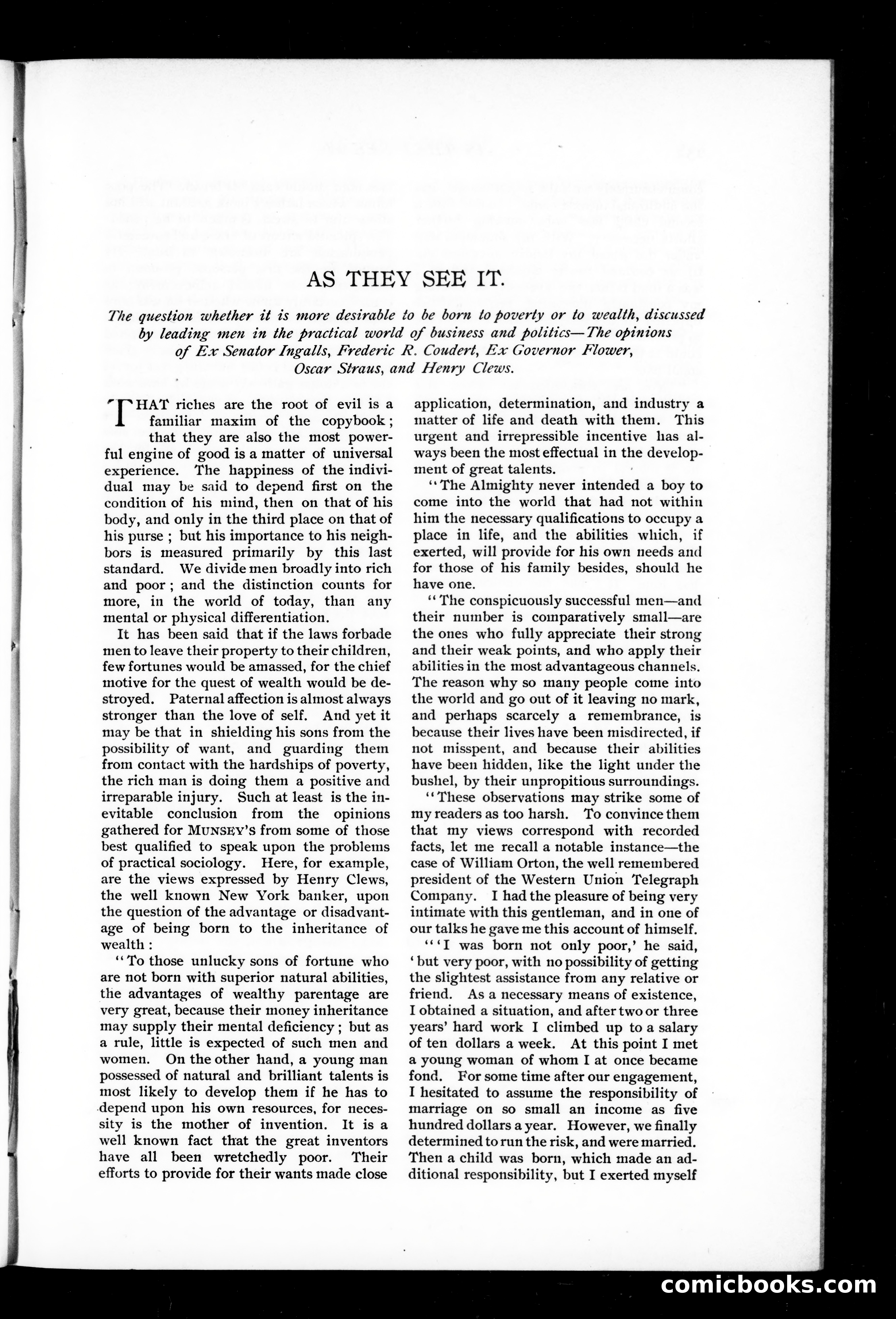 Munsey's Magazine, November 1895 — page 23 of 134