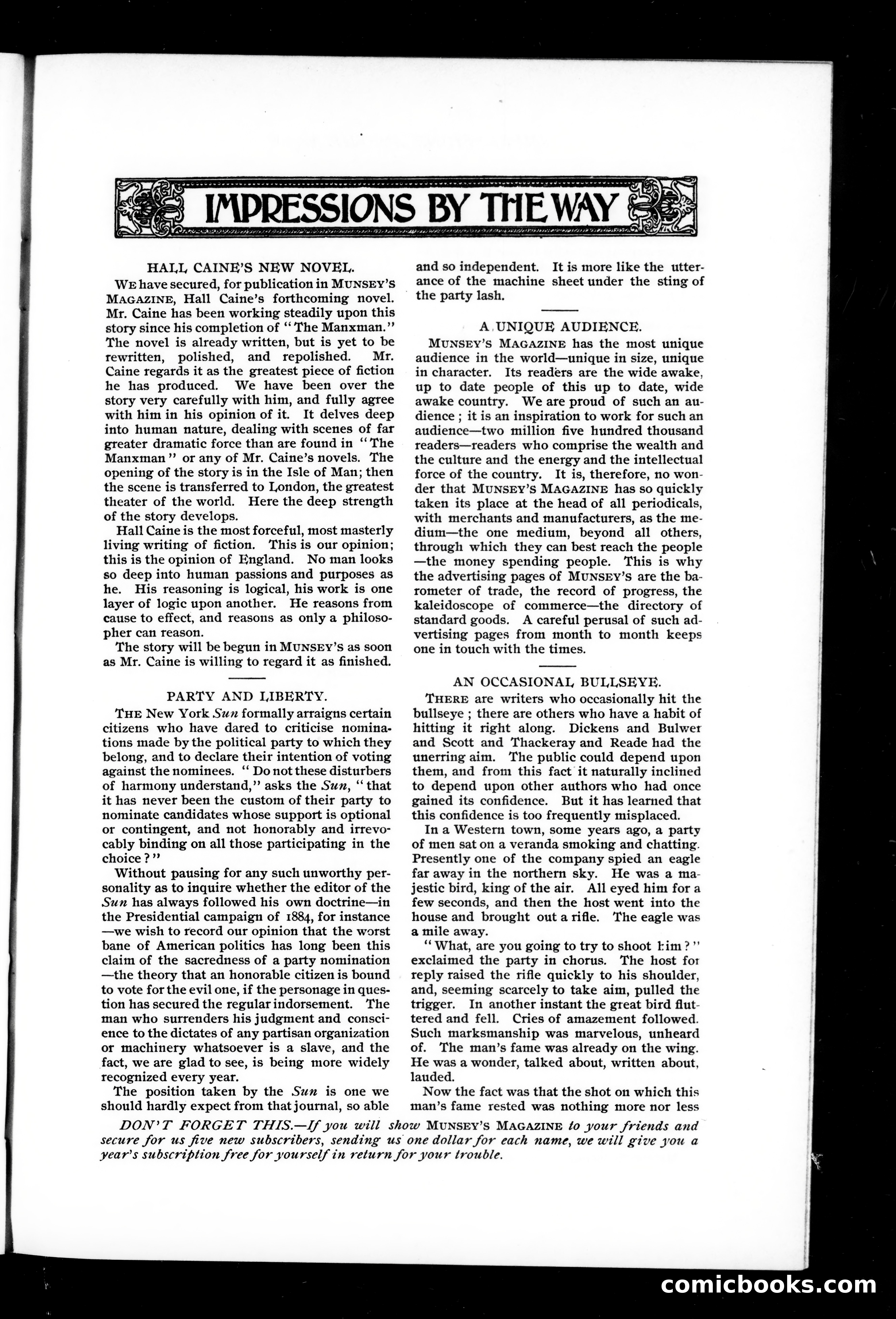 Munsey's Magazine, November 1895 — page 123 of 134