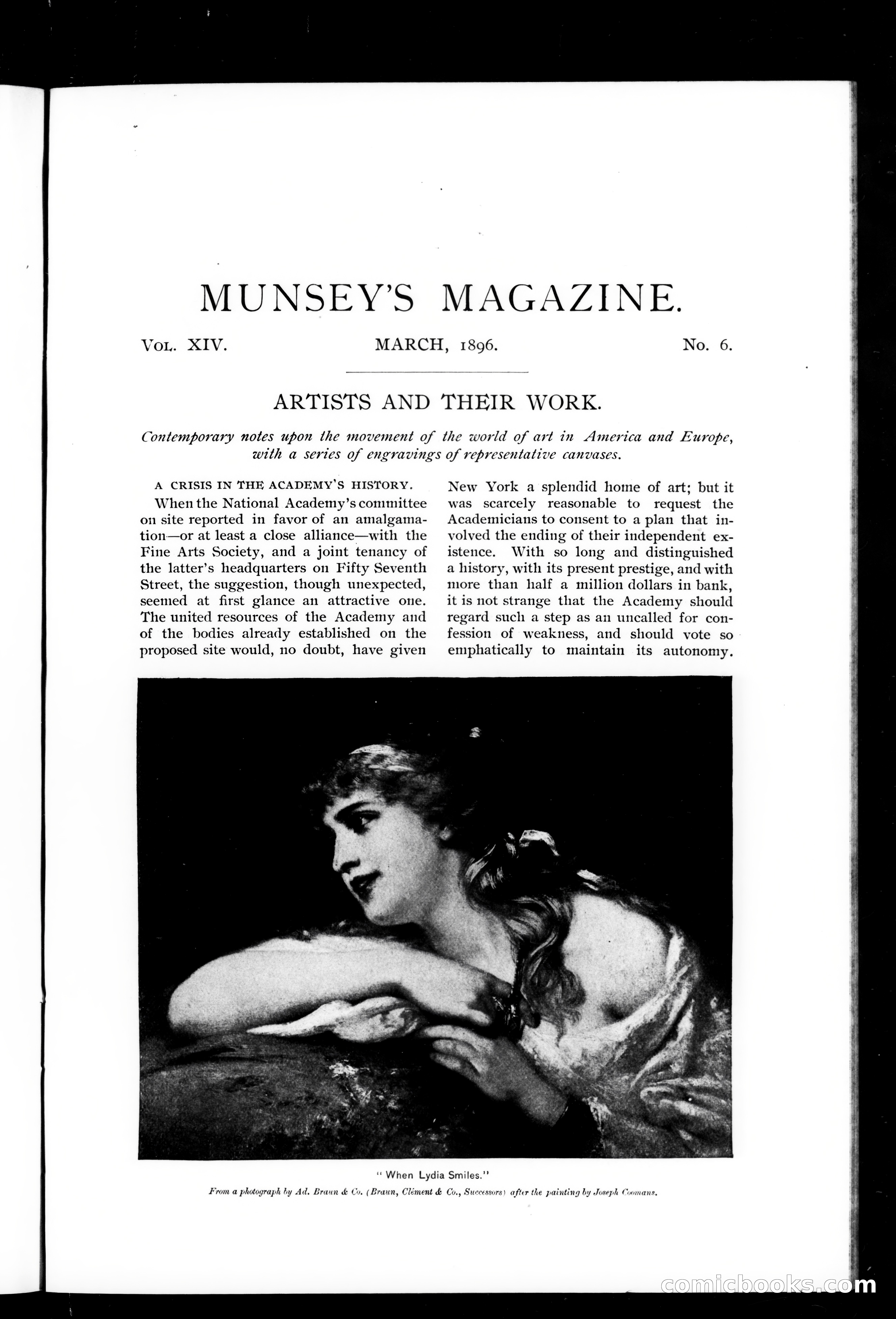 Munsey's Magazine, March 1896 — page 1 of 123