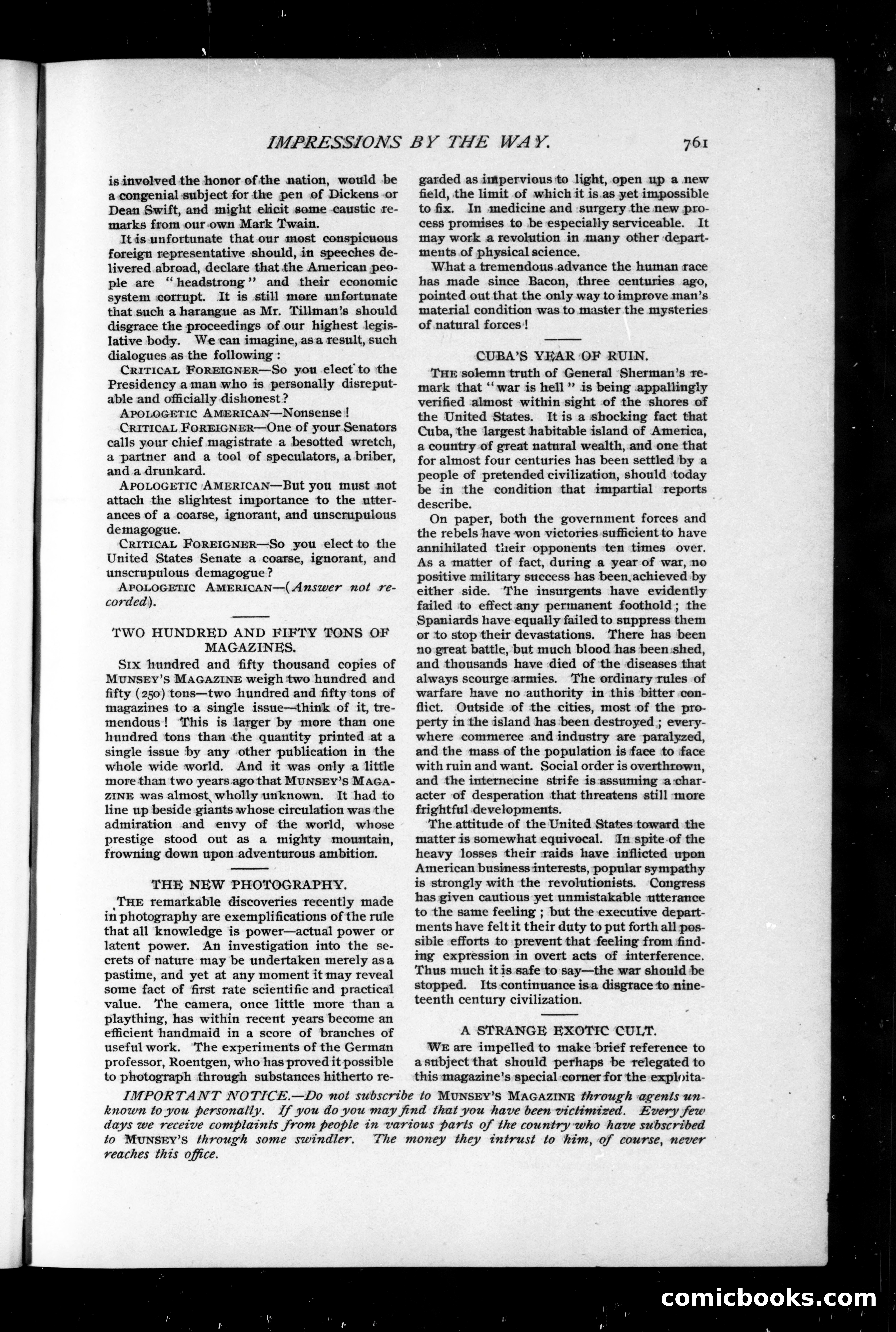 Munsey's Magazine, March 1896 — page 121 of 123