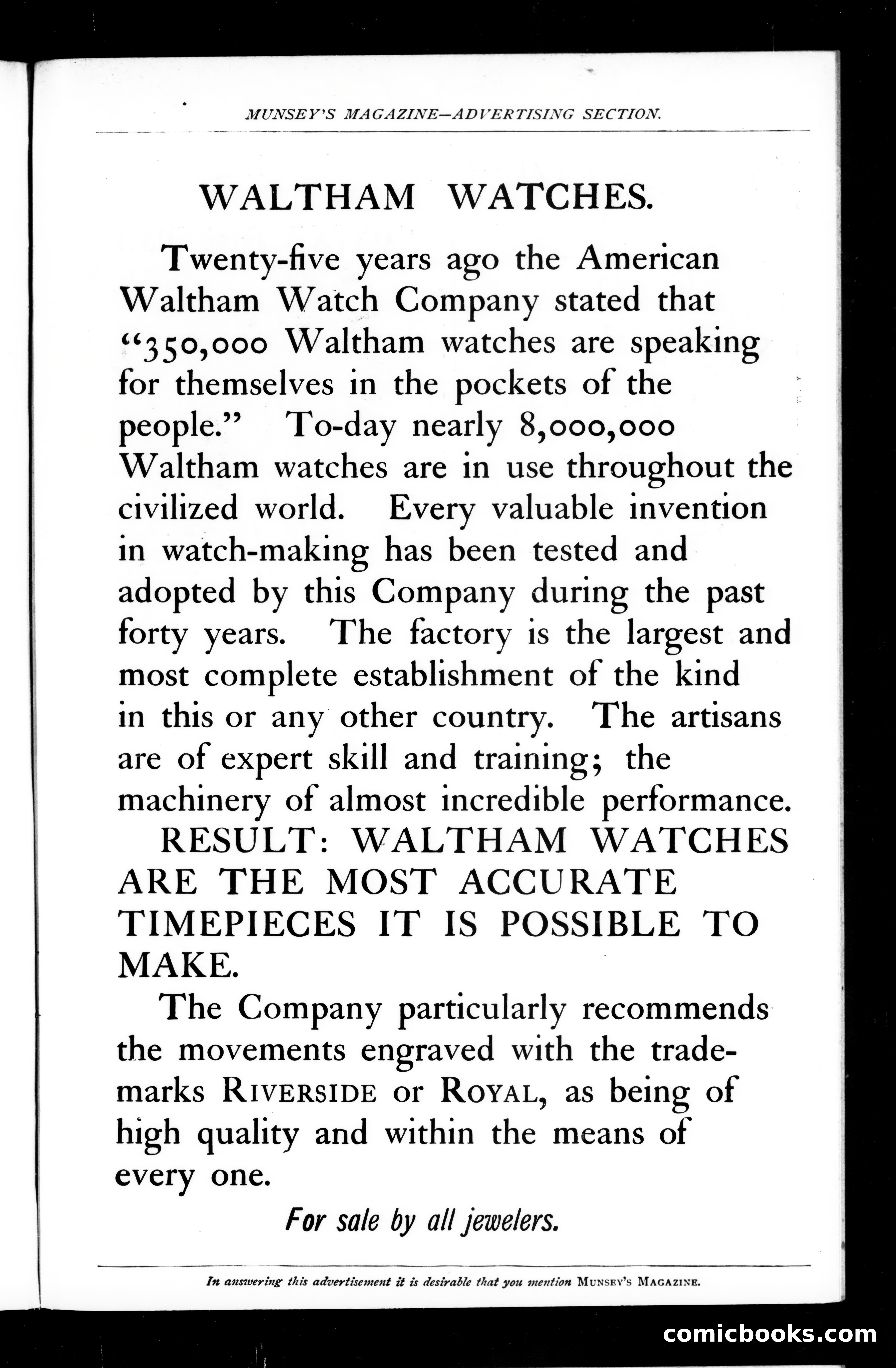 Munsey's Magazine, September 1897 — page 157 of 205
