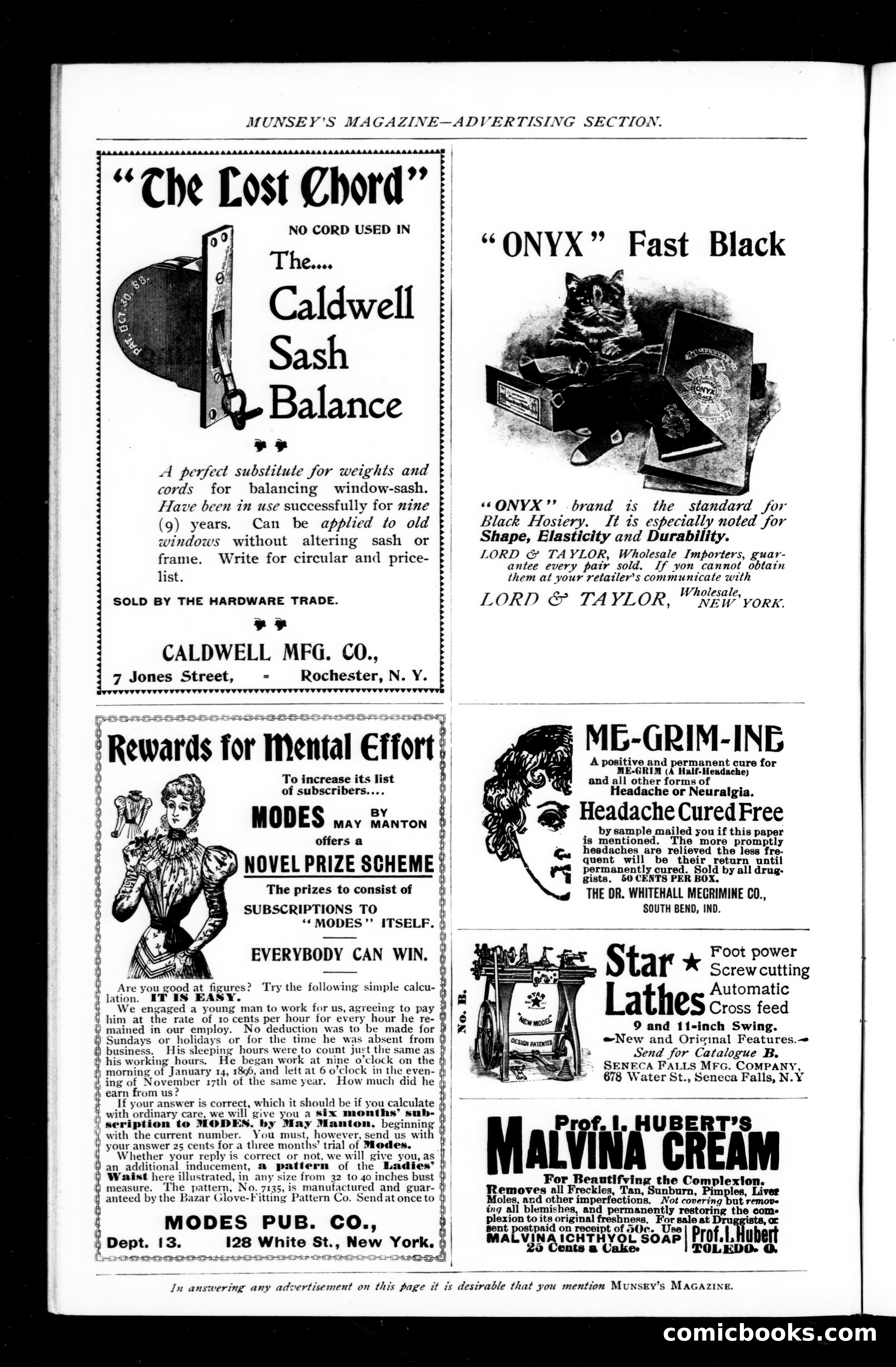 Munsey's Magazine, September 1897 — page 158 of 205