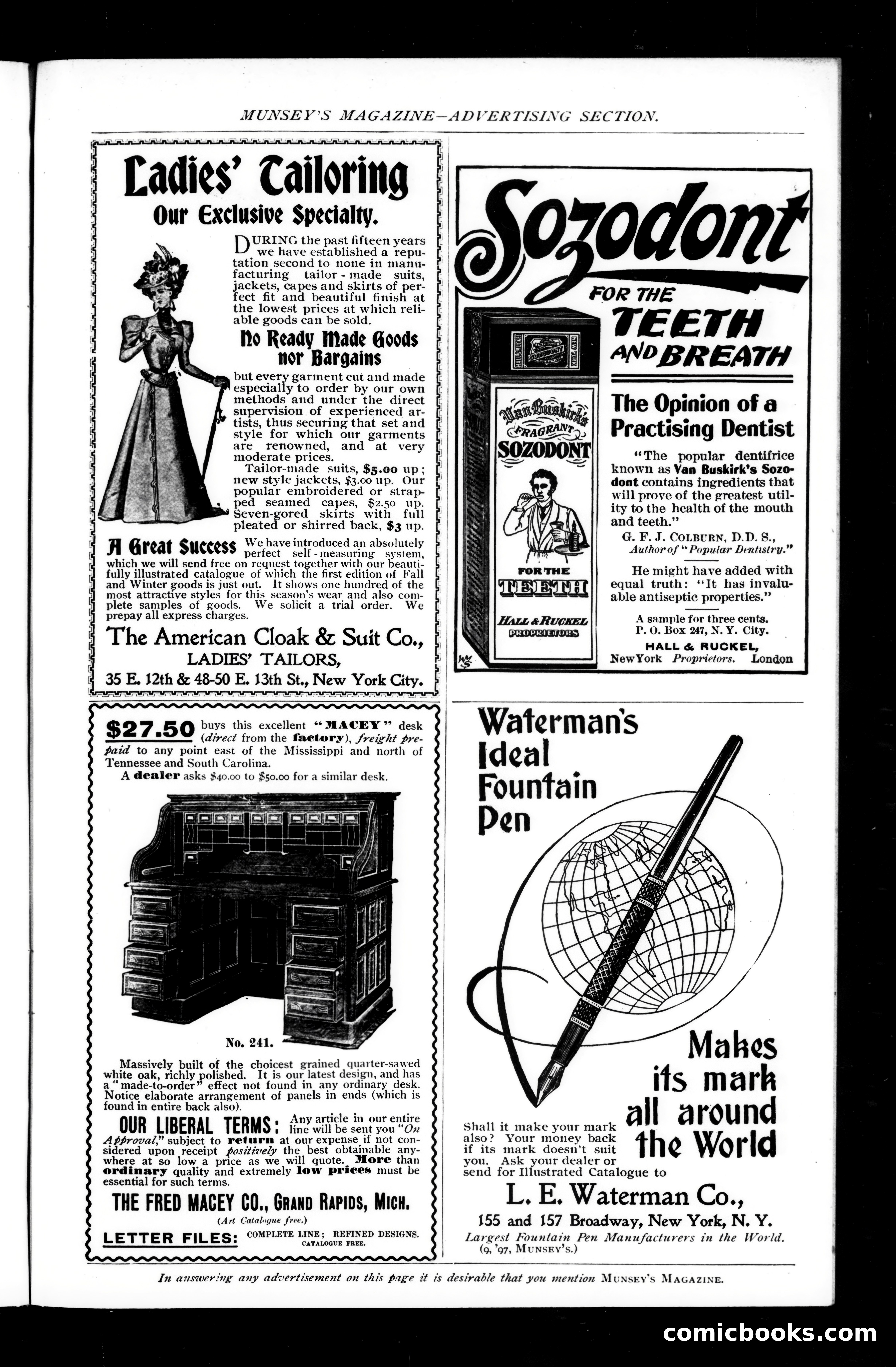 Munsey's Magazine, September 1897 — page 161 of 205