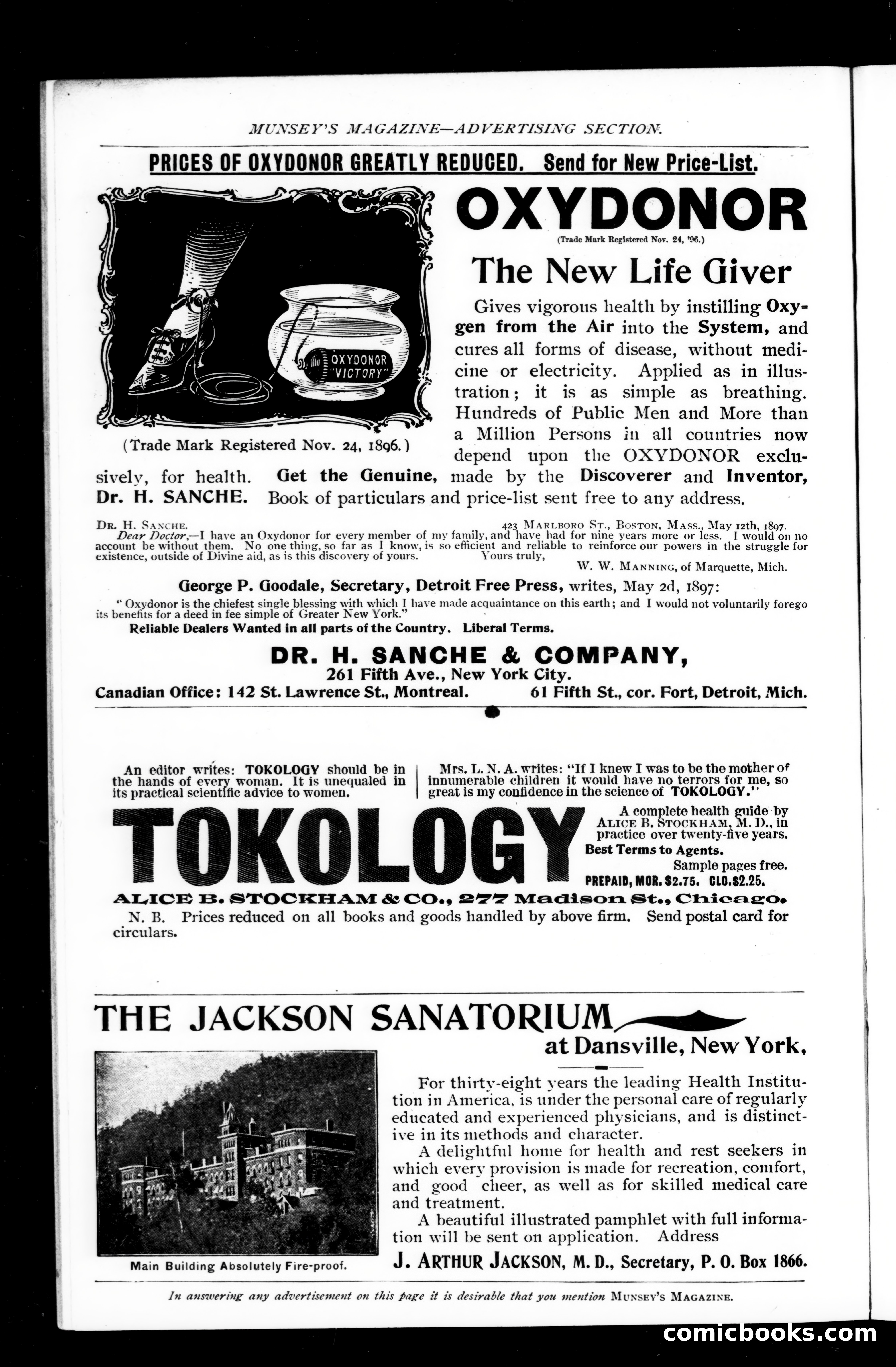 Munsey's Magazine, September 1897 — page 186 of 205
